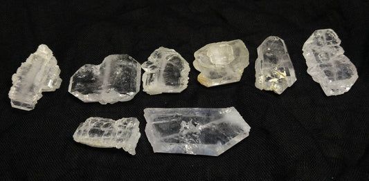 ARSAA GEMS AND MINERALSNatural beautiful Fine quality 88 grams clear terminated small lot of Faden Quartz crystals - Premium  from ARSAA GEMS AND MINERALS - Just $35.00! Shop now at ARSAA GEMS AND MINERALS