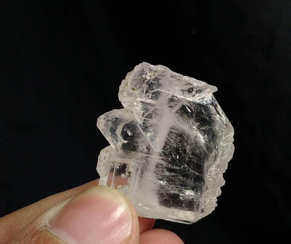 ARSAA GEMS AND MINERALSNatural beautiful Fine quality 88 grams clear terminated small lot of Faden Quartz crystals - Premium  from ARSAA GEMS AND MINERALS - Just $35.00! Shop now at ARSAA GEMS AND MINERALS