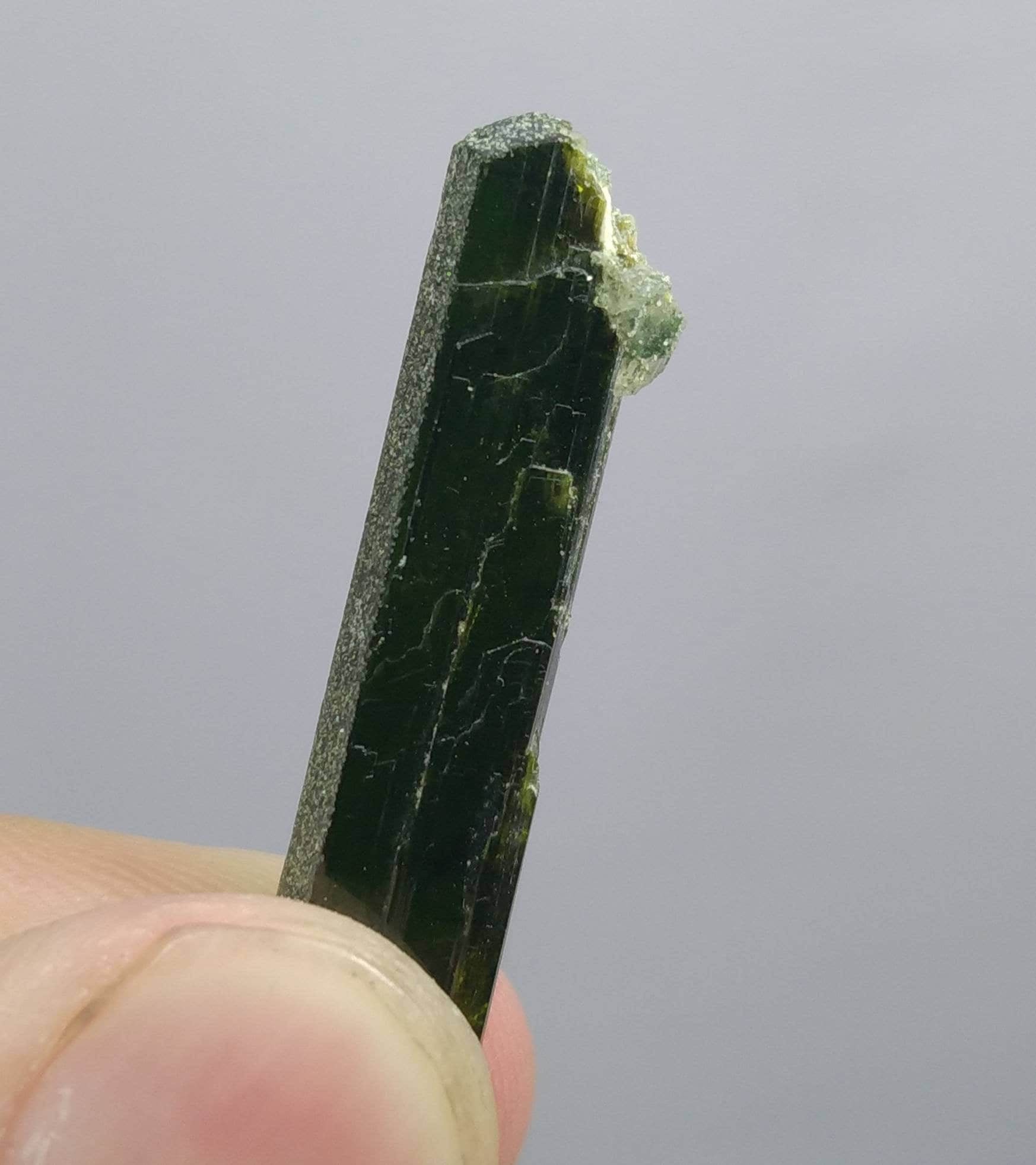 ARSAA GEMS AND MINERALSNatural clear aesthetic 1.7 gram Beautiful perfectly terminated pleochroic epidote crystal - Premium  from ARSAA GEMS AND MINERALS - Just $15.00! Shop now at ARSAA GEMS AND MINERALS