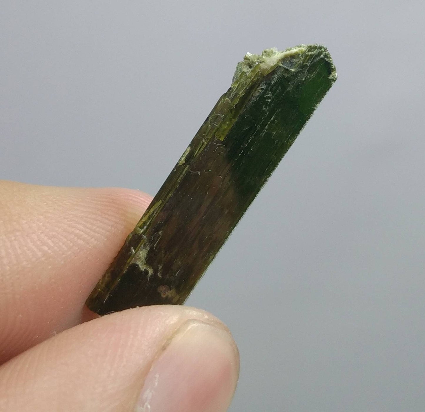 ARSAA GEMS AND MINERALSNatural clear aesthetic 1.7 gram Beautiful perfectly terminated pleochroic epidote crystal - Premium  from ARSAA GEMS AND MINERALS - Just $15.00! Shop now at ARSAA GEMS AND MINERALS