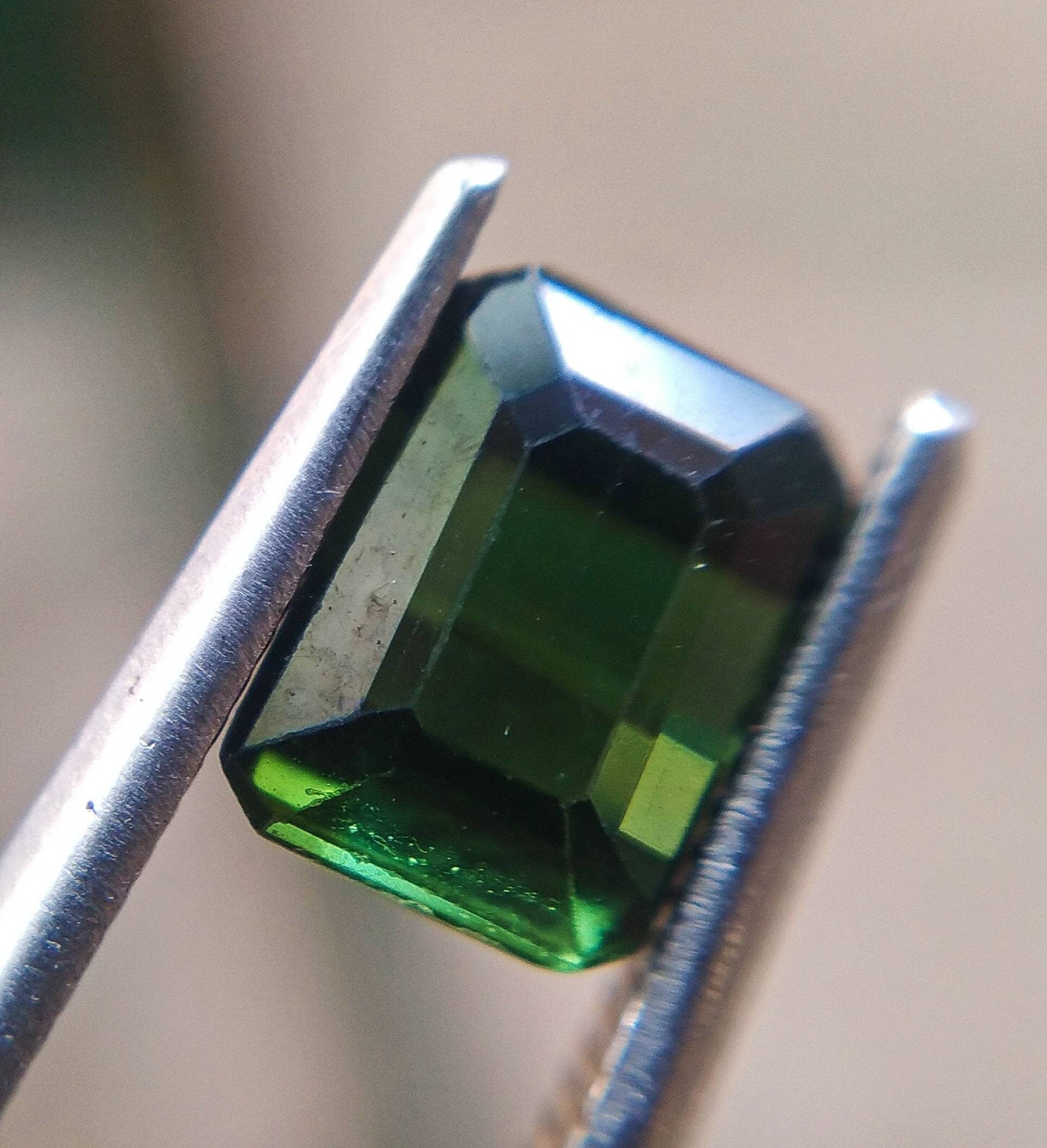 ARSAA GEMS AND MINERALSNatural fine quality beautiful 11 carats dark green color small lot of faceted radiant shapes tourmaline gems - Premium  from ARSAA GEMS AND MINERALS - Just $55.00! Shop now at ARSAA GEMS AND MINERALS