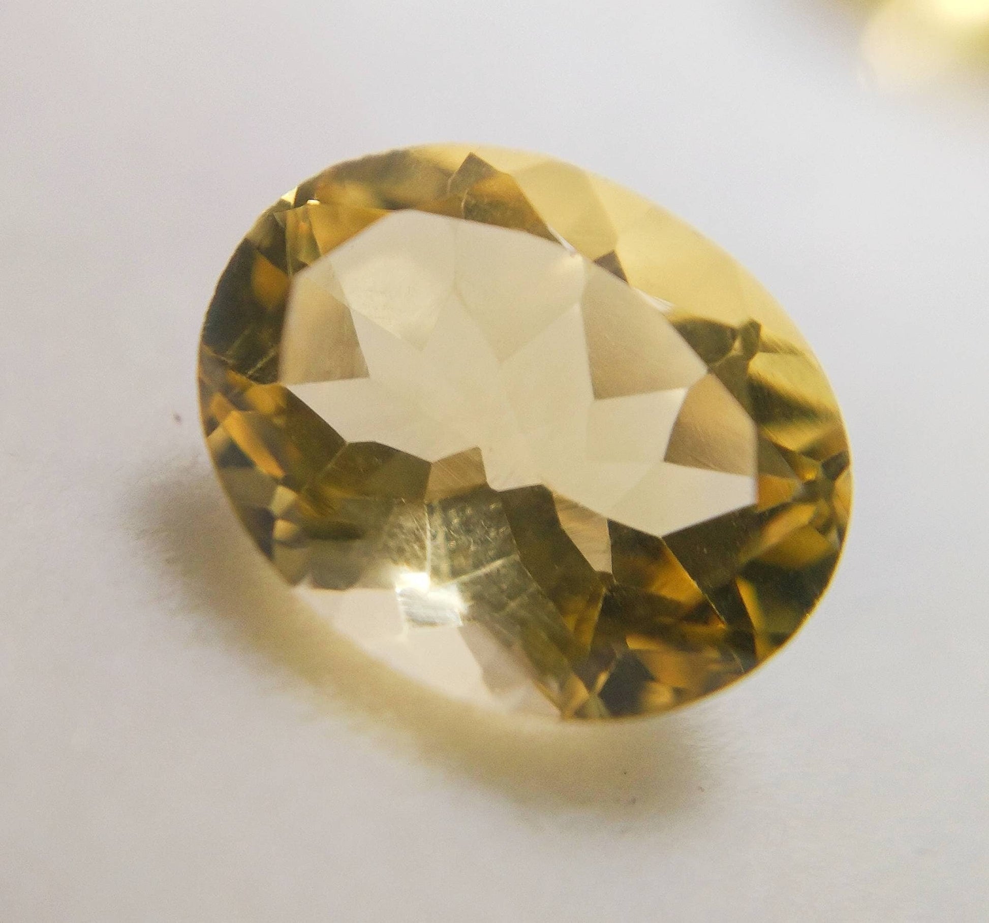 ARSAA GEMS AND MINERALSNatural fine quality beautiful 16 carats small lot of faceted calibrated oval shapes eye clean Clarity yellow citrine gems - Premium  from ARSAA GEMS AND MINERALS - Just $50.00! Shop now at ARSAA GEMS AND MINERALS