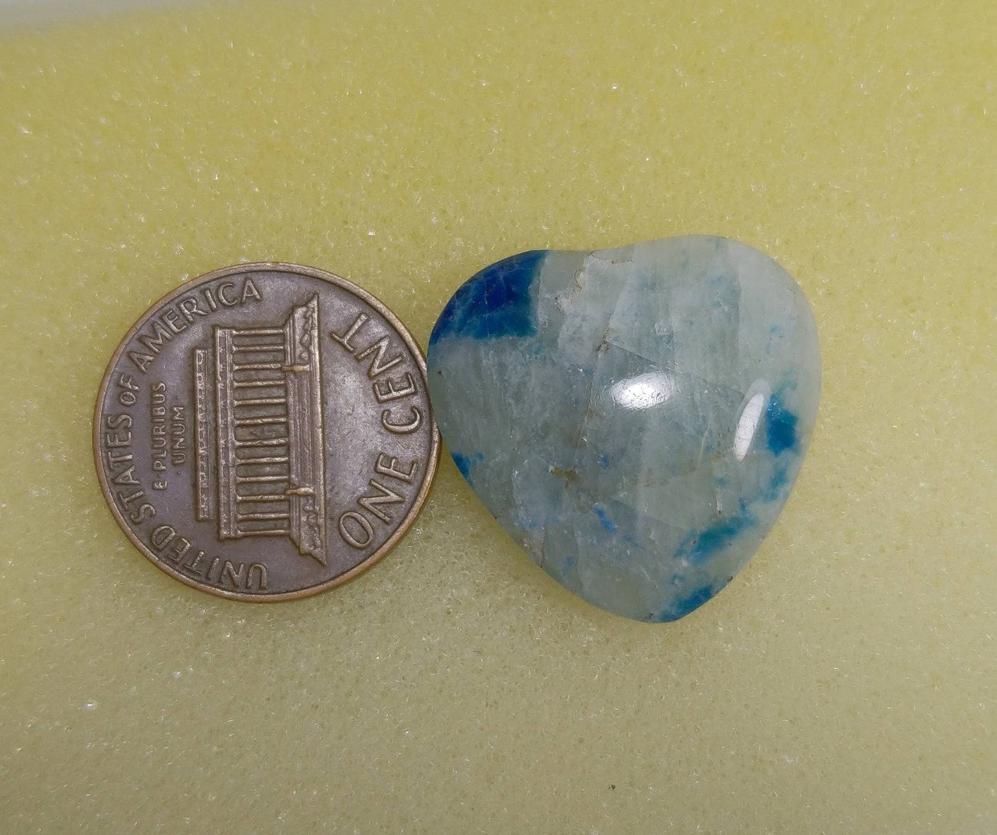 ARSAA GEMS AND MINERALSNatural fine quality beautiful 17 carats heart shape UV reactive afghanite cabochon - Premium  from ARSAA GEMS AND MINERALS - Just $34.00! Shop now at ARSAA GEMS AND MINERALS