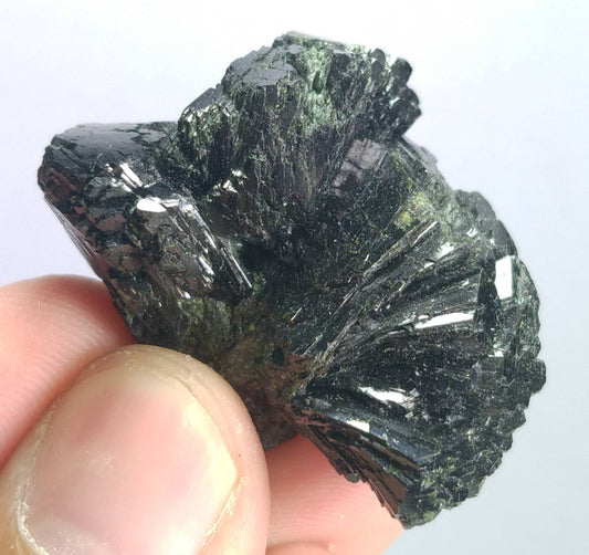 ARSAA GEMS AND MINERALSNatural Top quality 28.5 grams epidote bowtie cluster. Fully terminated and lusterous - Premium  from ARSAA GEMS AND MINERALS - Just $45.00! Shop now at ARSAA GEMS AND MINERALS