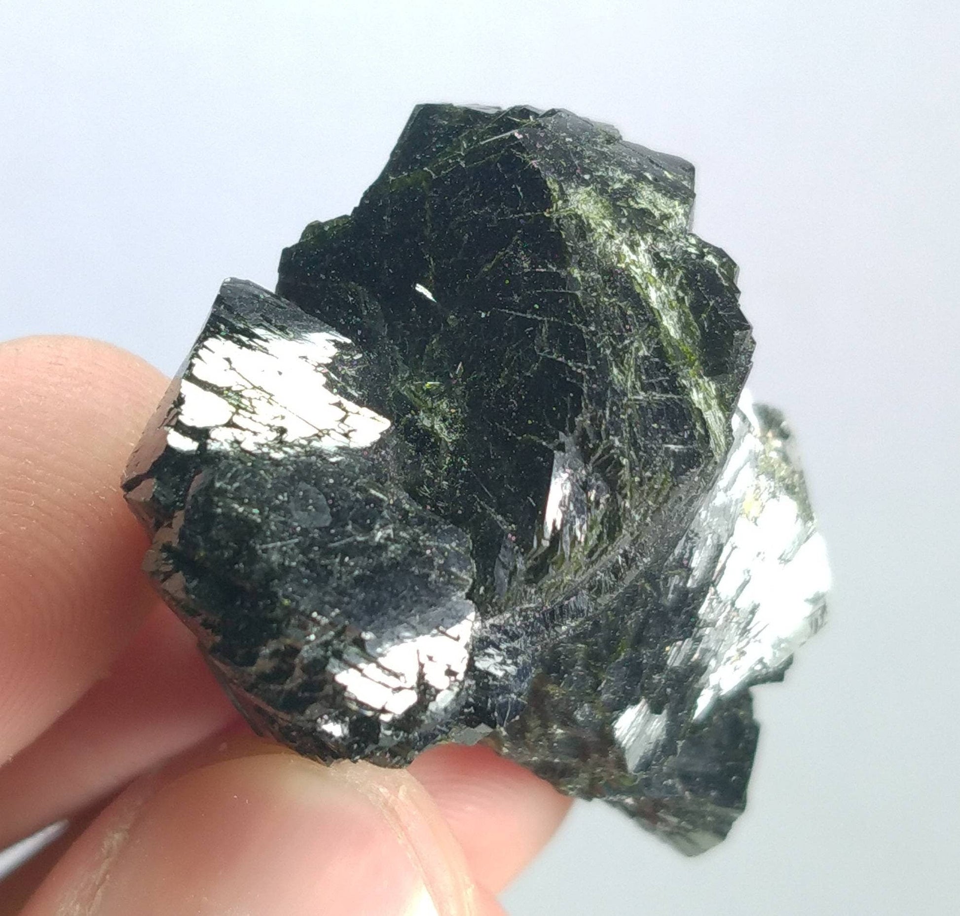 ARSAA GEMS AND MINERALSNatural Top quality 28.5 grams epidote bowtie cluster. Fully terminated and lusterous - Premium  from ARSAA GEMS AND MINERALS - Just $45.00! Shop now at ARSAA GEMS AND MINERALS