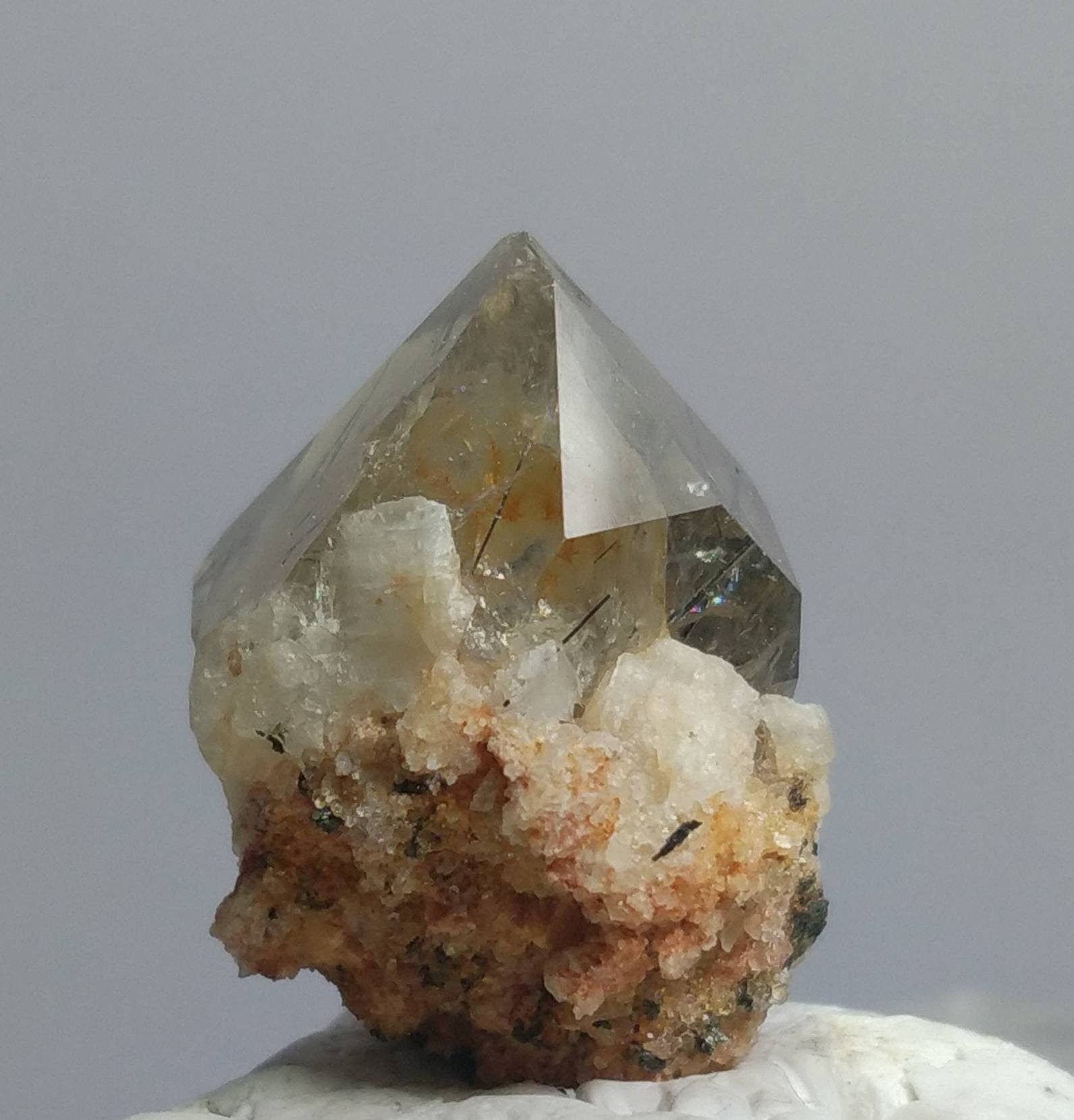 ARSAA GEMS AND MINERALSNatural top quality 8 grams Reibeckite and rutile included smoky quartz Crystal - Premium  from ARSAA GEMS AND MINERALS - Just $40.00! Shop now at ARSAA GEMS AND MINERALS
