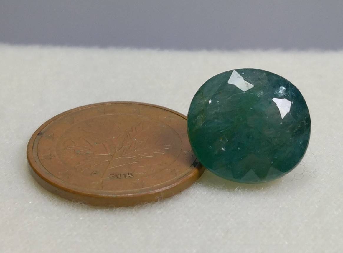 ARSAA GEMS AND MINERALSNatural top quality beautiful 11.5 carat faceted oval shape grandidierite gem - Premium  from ARSAA GEMS AND MINERALS - Just $25.00! Shop now at ARSAA GEMS AND MINERALS