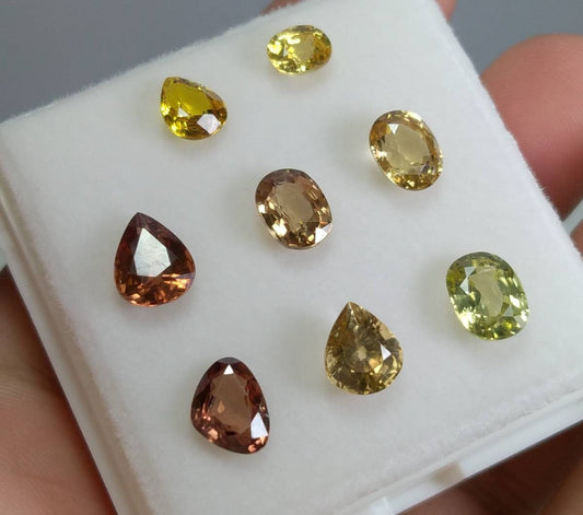 ARSAA GEMS AND MINERALSNatural top quality beautiful 16 Carat small lot of faceted VV clarity zircon gems - Premium  from ARSAA GEMS AND MINERALS - Just $80.00! Shop now at ARSAA GEMS AND MINERALS