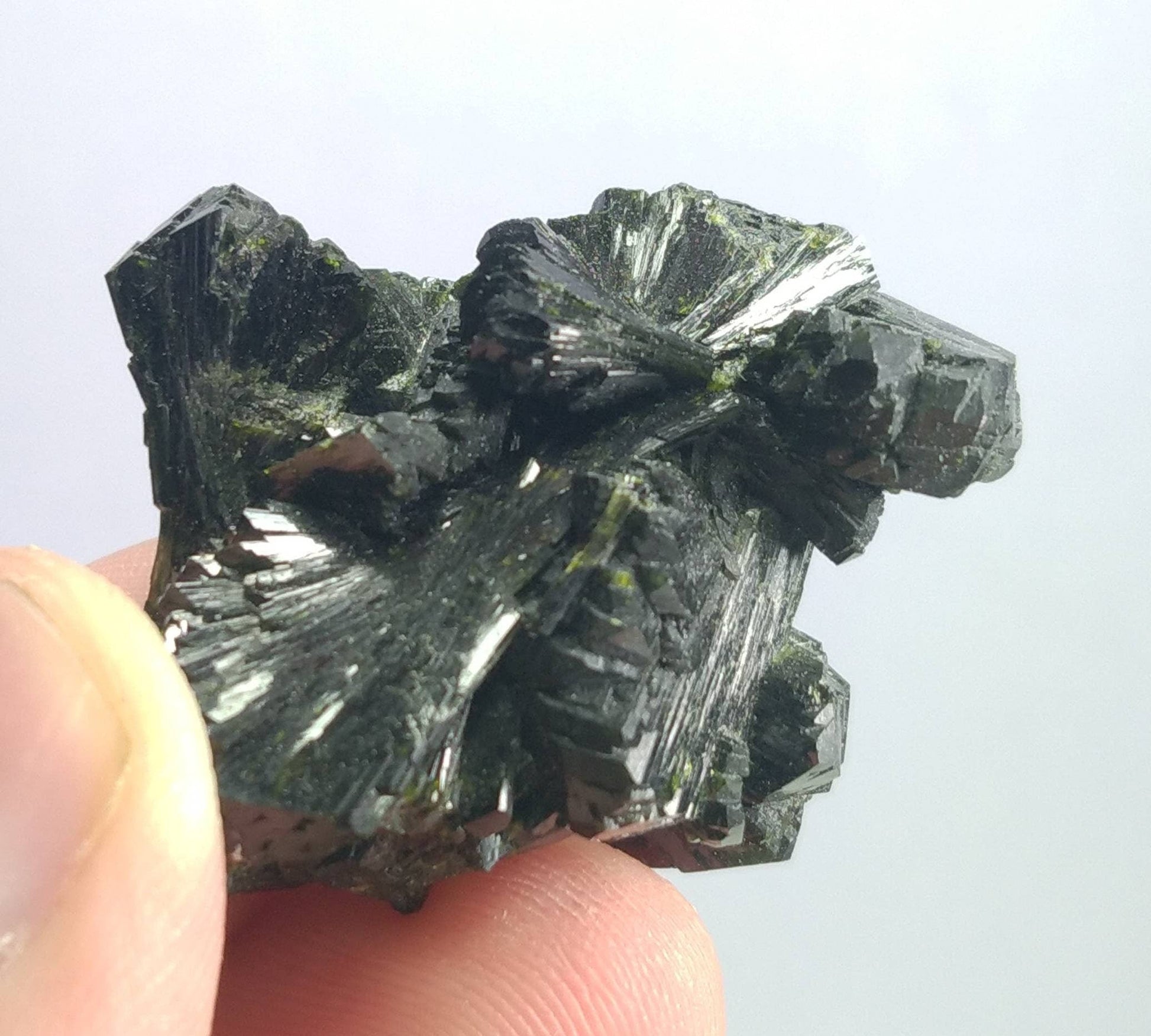 ARSAA GEMS AND MINERALSNatural top quality beautiful 19.7 grams rare bow tie epidote cluster - Premium  from ARSAA GEMS AND MINERALS - Just $45.00! Shop now at ARSAA GEMS AND MINERALS