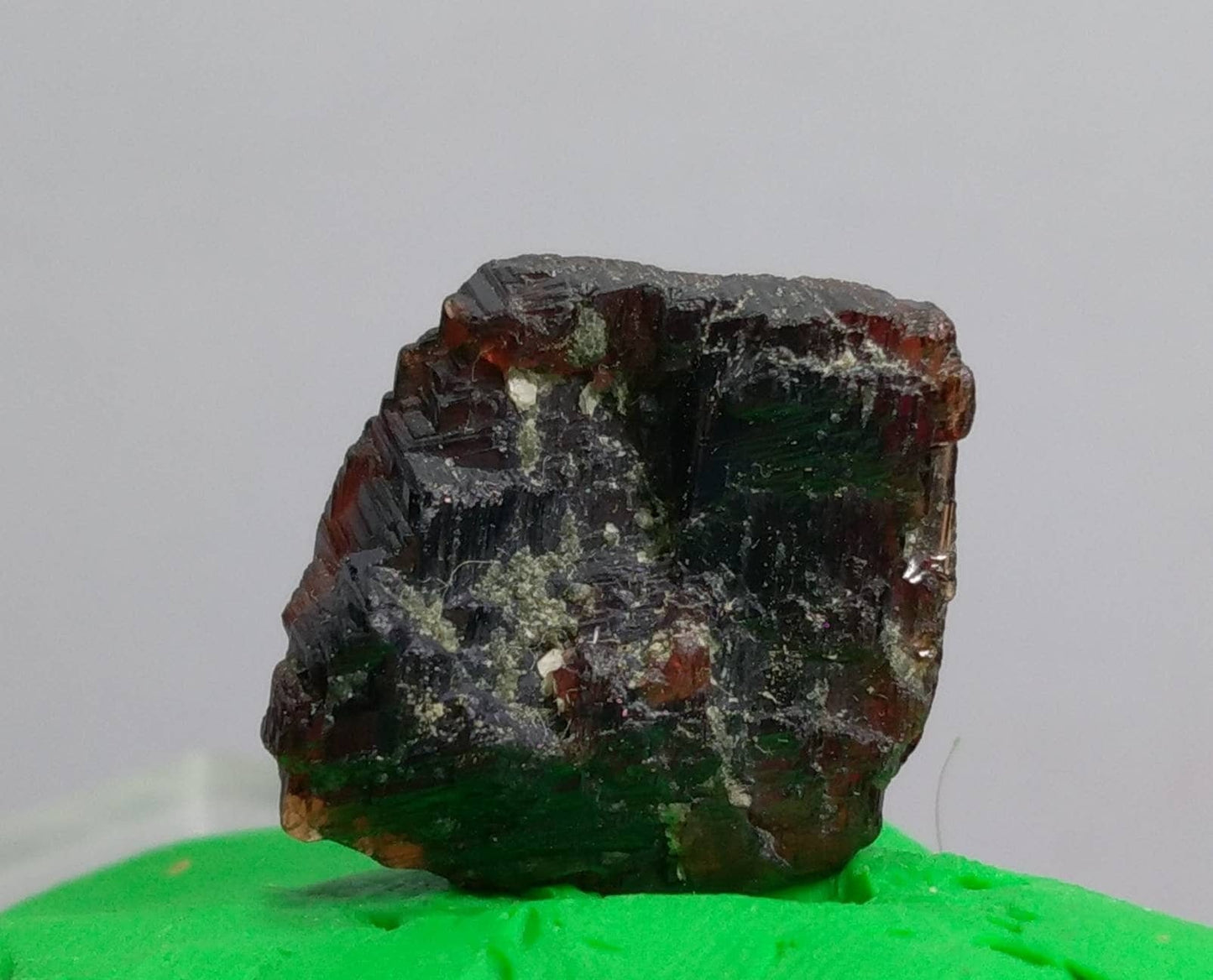ARSAA GEMS AND MINERALSNatural top quality Beautiful 5.2 grams Spessartine garnet crystal with wonderful patterns on top of it - Premium  from ARSAA GEMS AND MINERALS - Just $25.00! Shop now at ARSAA GEMS AND MINERALS