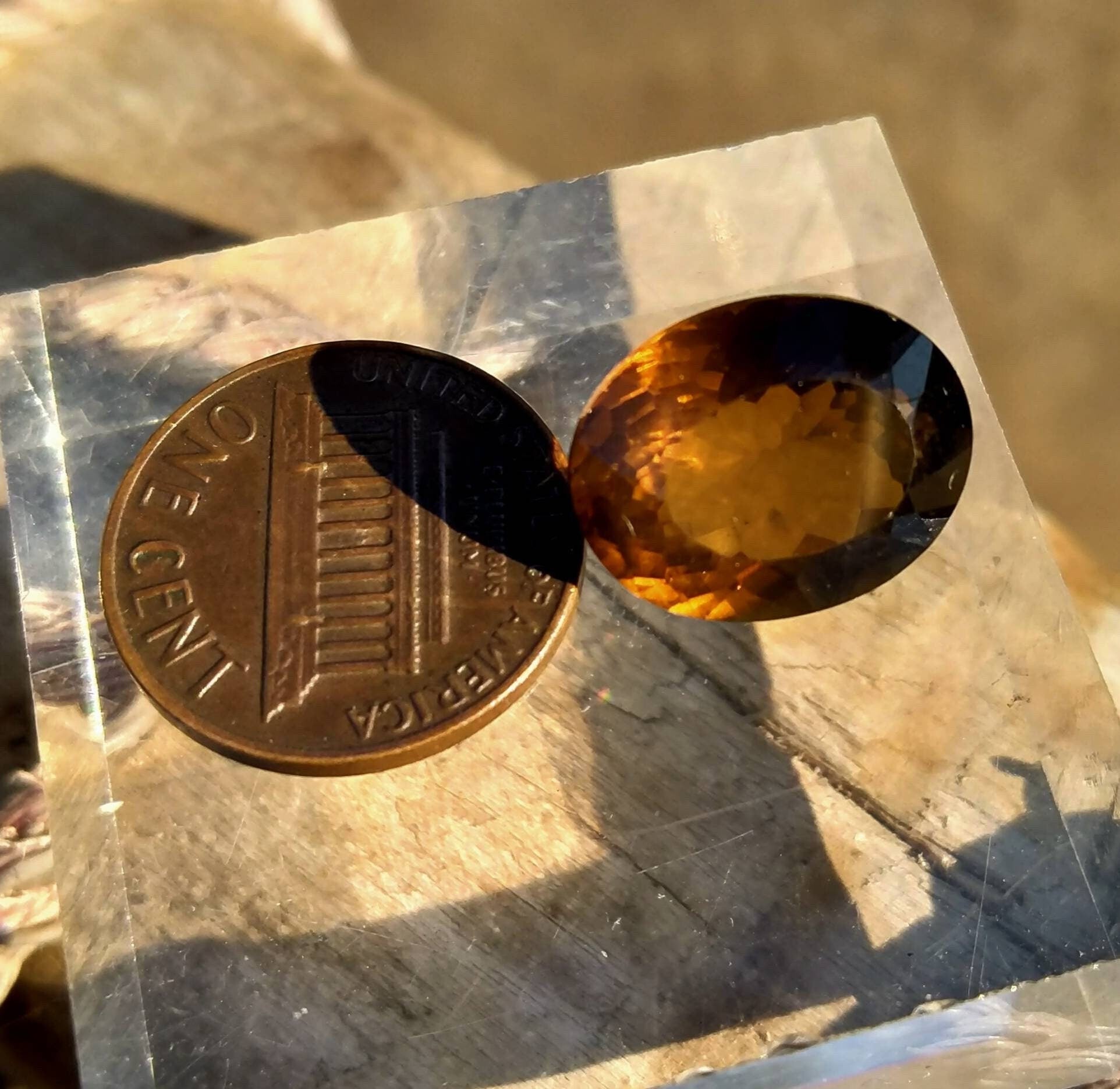 ARSAA GEMS AND MINERALSNatural top quality faceted citrine gem - Premium  from ARSAA GEMS AND MINERALS - Just $30.00! Shop now at ARSAA GEMS AND MINERALS