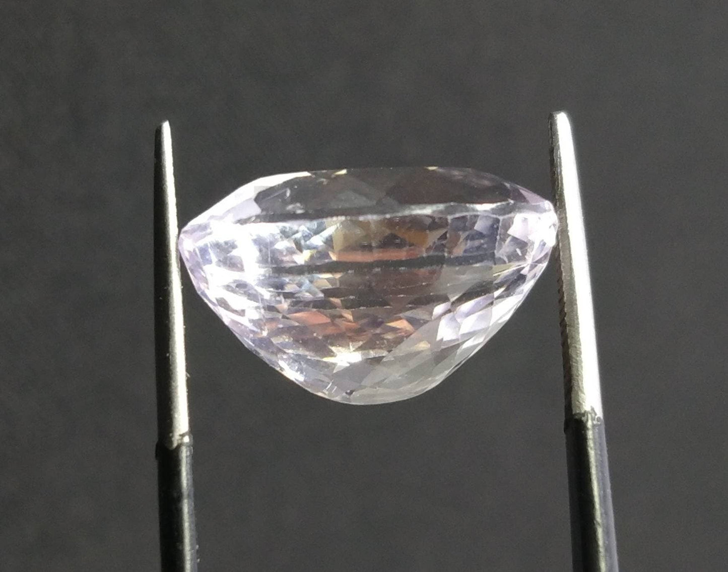 ARSAA GEMS AND MINERALSNatural fine quality beautiful 15 carat oval shape faceted kunzite gem - Premium  from ARSAA GEMS AND MINERALS - Just $30.00! Shop now at ARSAA GEMS AND MINERALS