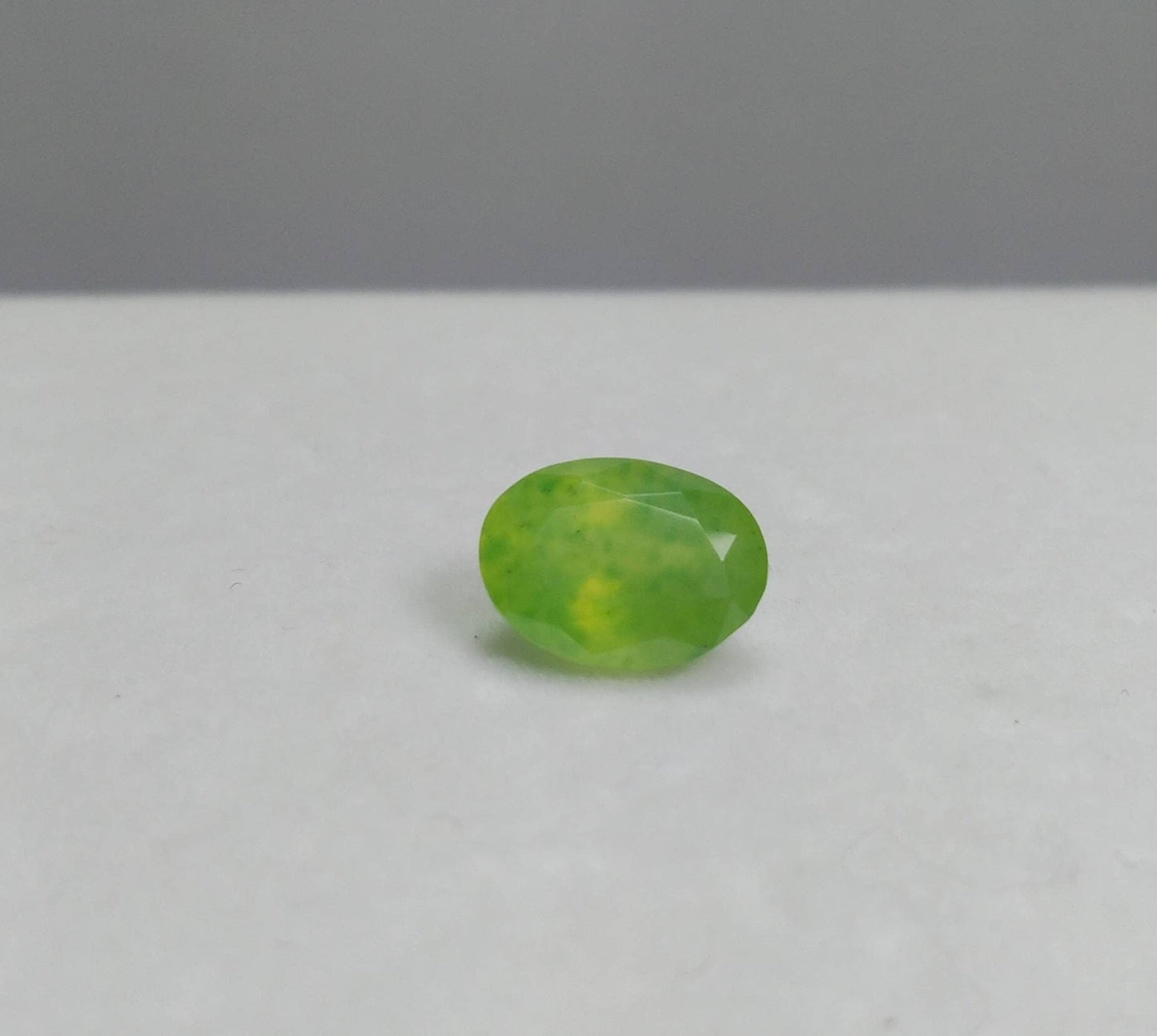 ARSAA GEMS AND MINERALSNatural fine quality beautiful 4.5 carats green oval cut shape Faceted hydrograssular garnet gem - Premium  from ARSAA GEMS AND MINERALS - Just $13.00! Shop now at ARSAA GEMS AND MINERALS