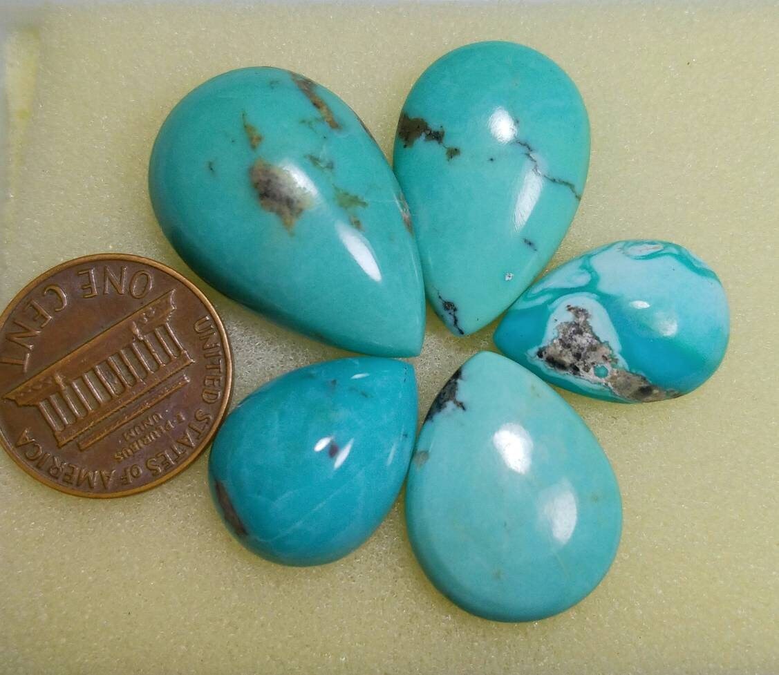 ARSAA GEMS AND MINERALSNatural good quality beautiful 75 carats turquoise cabochons - Premium  from ARSAA GEMS AND MINERALS - Just $40.00! Shop now at ARSAA GEMS AND MINERALS