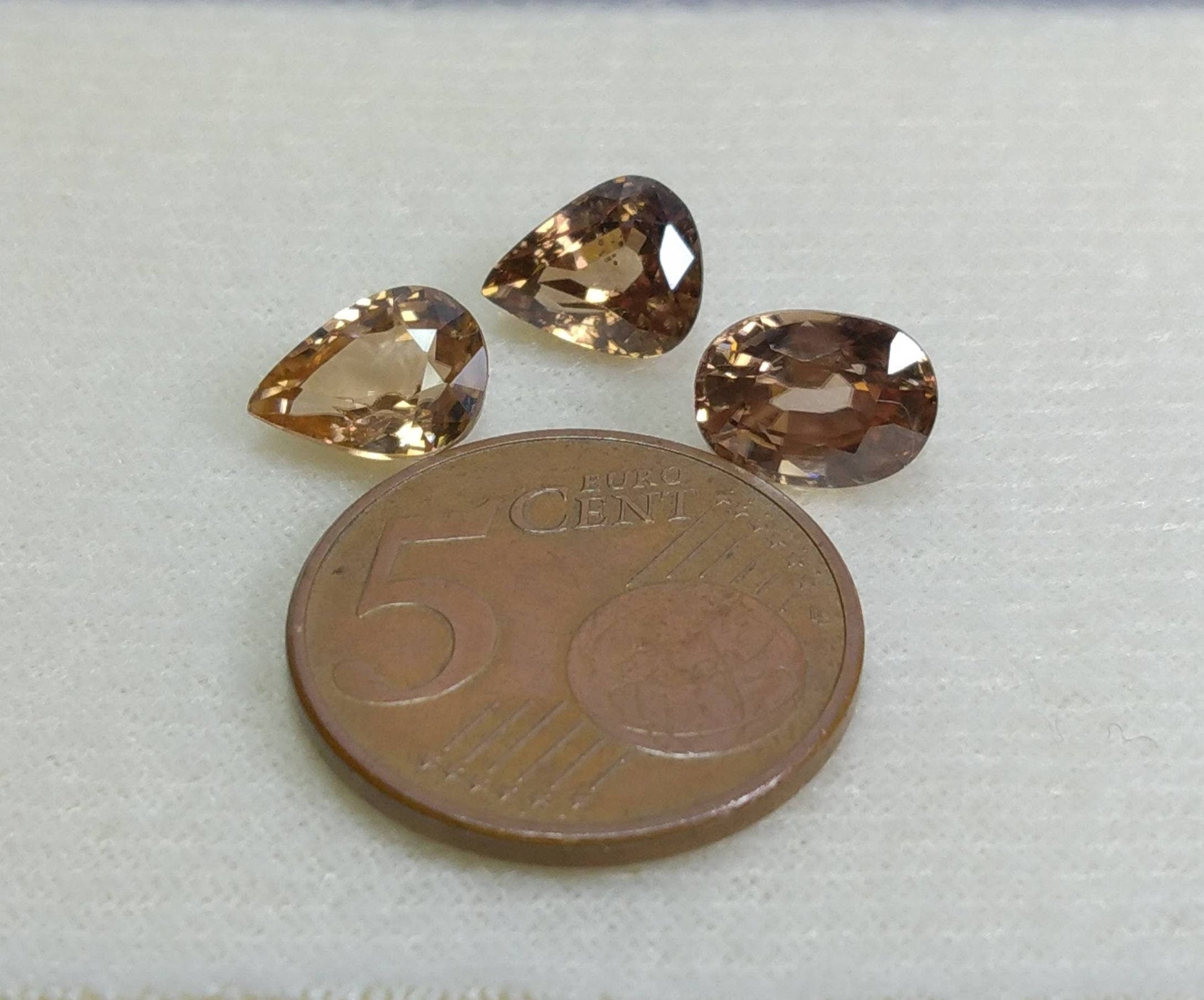 ARSAA GEMS AND MINERALSNatural top quality beautiful 10 carats Small sized set of faceted VV clarity zircon gems - Premium  from ARSAA GEMS AND MINERALS - Just $50.00! Shop now at ARSAA GEMS AND MINERALS