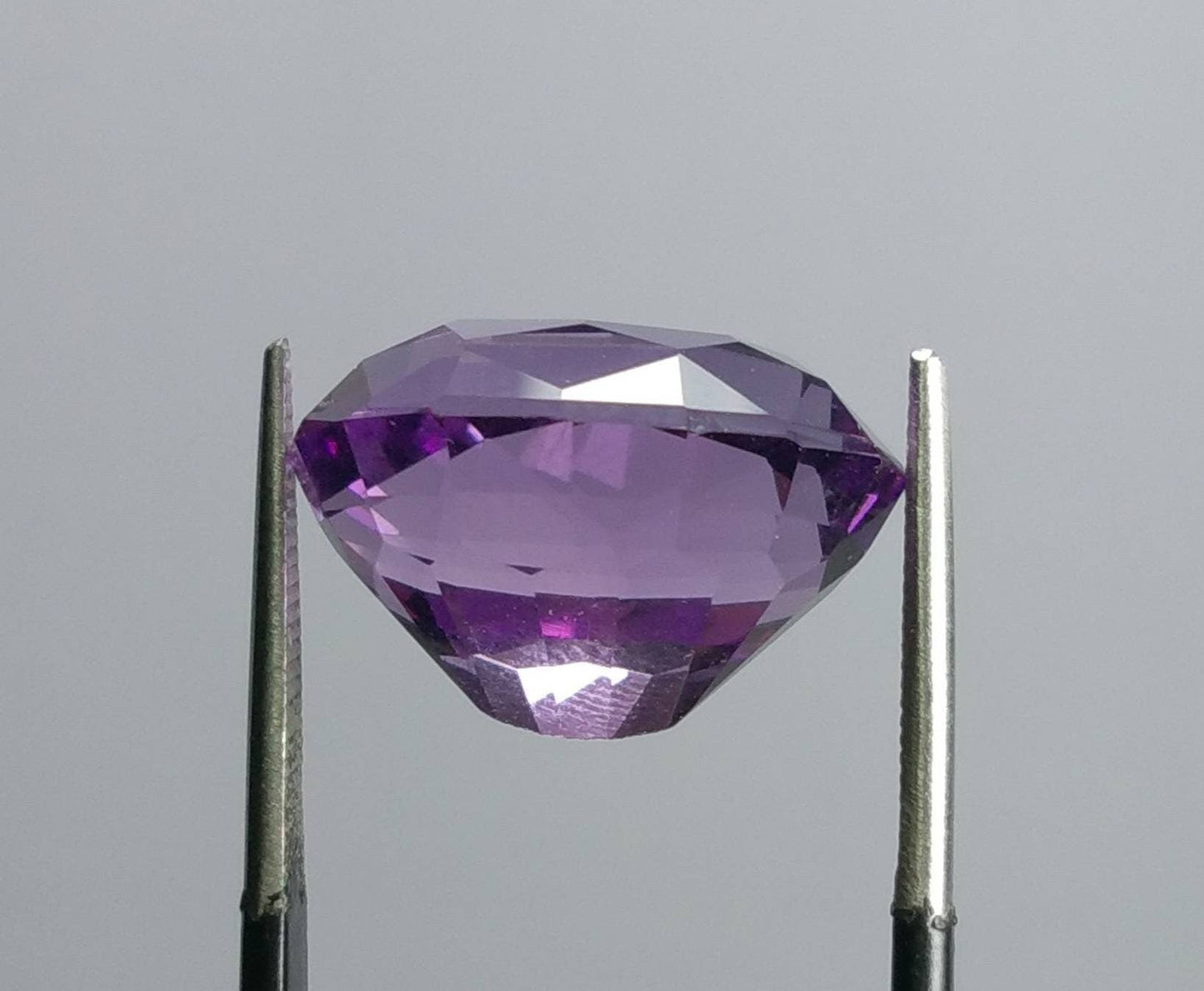 ARSAA GEMS AND MINERALSNatural top quality beautiful 11.5 carats deep purple color oval shape faceted amythest gem - Premium  from ARSAA GEMS AND MINERALS - Just $30.00! Shop now at ARSAA GEMS AND MINERALS