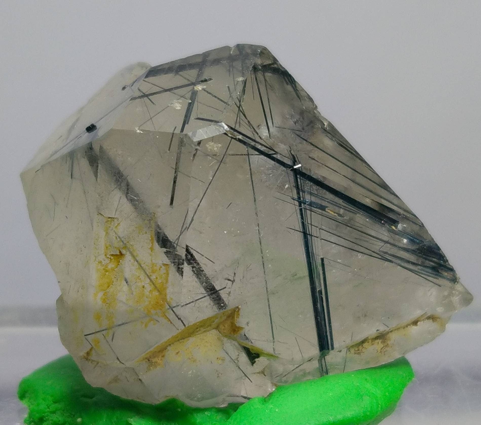 ARSAA GEMS AND MINERALSNatural top quality beautiful 16.1 grams terminated Aegirine included quartz crystal - Premium  from ARSAA GEMS AND MINERALS - Just $30.00! Shop now at ARSAA GEMS AND MINERALS