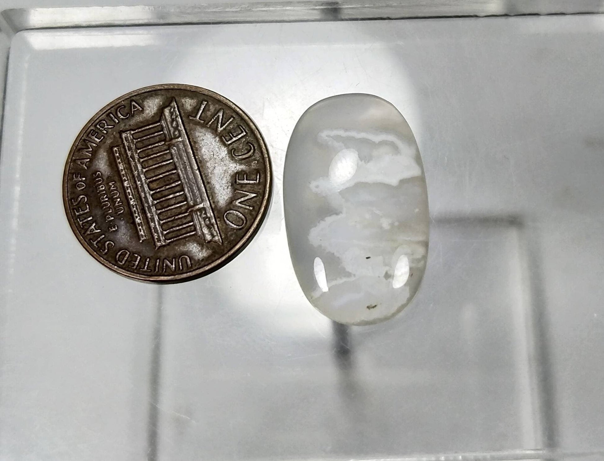 ARSAA GEMS AND MINERALSNatural top quality beautiful dendritic agate cabochon with a natural etching اللہ pattern (Allah) - Premium  from ARSAA GEMS AND MINERALS - Just $40.00! Shop now at ARSAA GEMS AND MINERALS