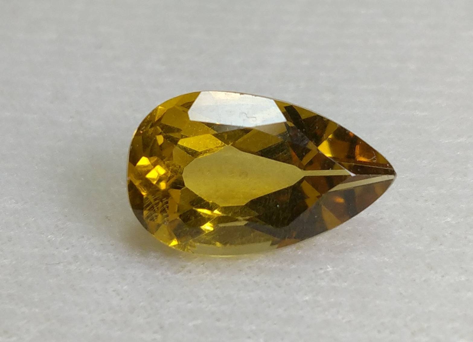 ARSAA GEMS AND MINERALSTop Quality beautiful natural 6.5 carats pear shape VV clarity citrine faceted gem - Premium  from ARSAA GEMS AND MINERALS - Just $30.00! Shop now at ARSAA GEMS AND MINERALS