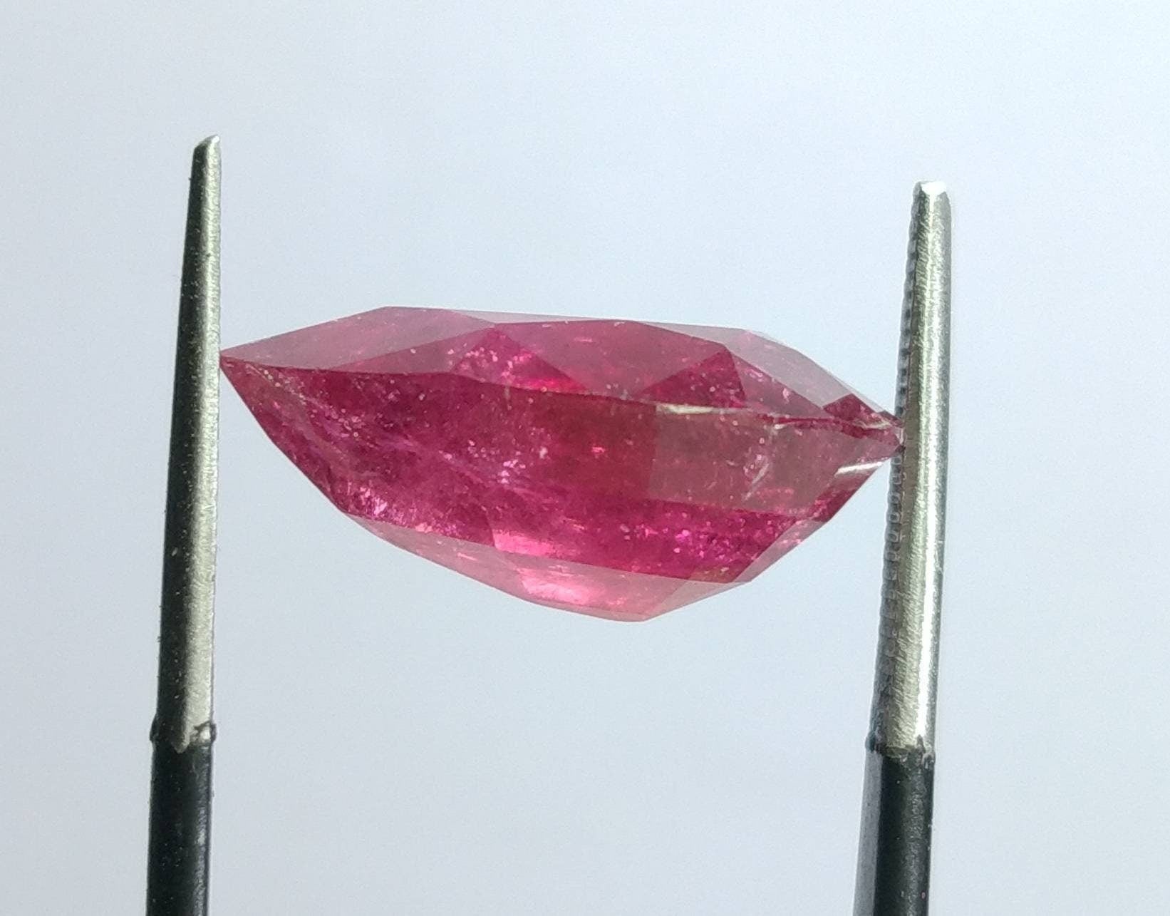 ARSAA GEMS AND MINERALSTop Quality beautiful natural 11 carat faceted pear shape rubellite gem - Premium  from ARSAA GEMS AND MINERALS - Just $110.00! Shop now at ARSAA GEMS AND MINERALS