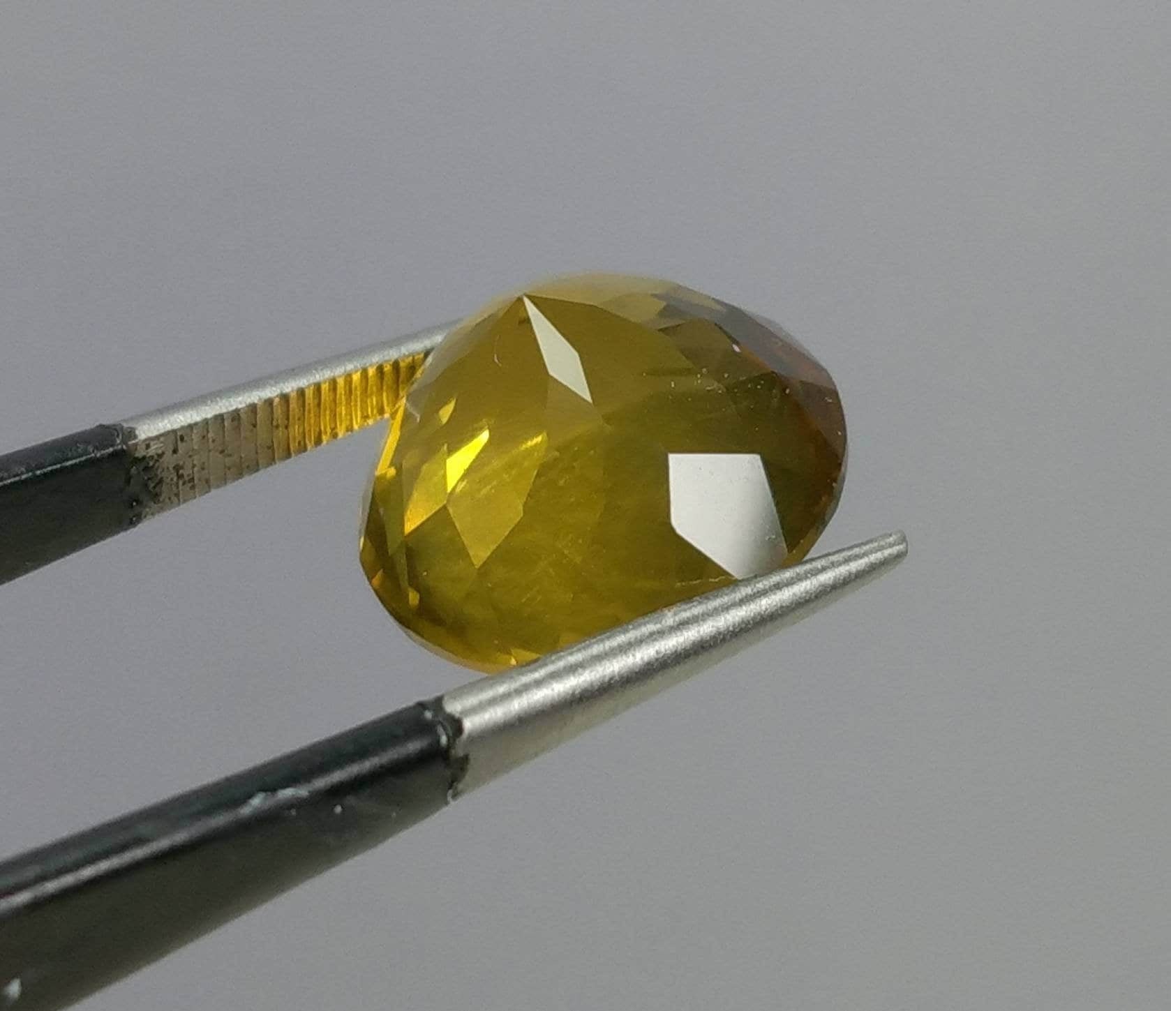 ARSAA GEMS AND MINERALSTop Quality beautiful natural 8.5 carats VV clarity round shape citrine faceted gem - Premium  from ARSAA GEMS AND MINERALS - Just $27.00! Shop now at ARSAA GEMS AND MINERALS