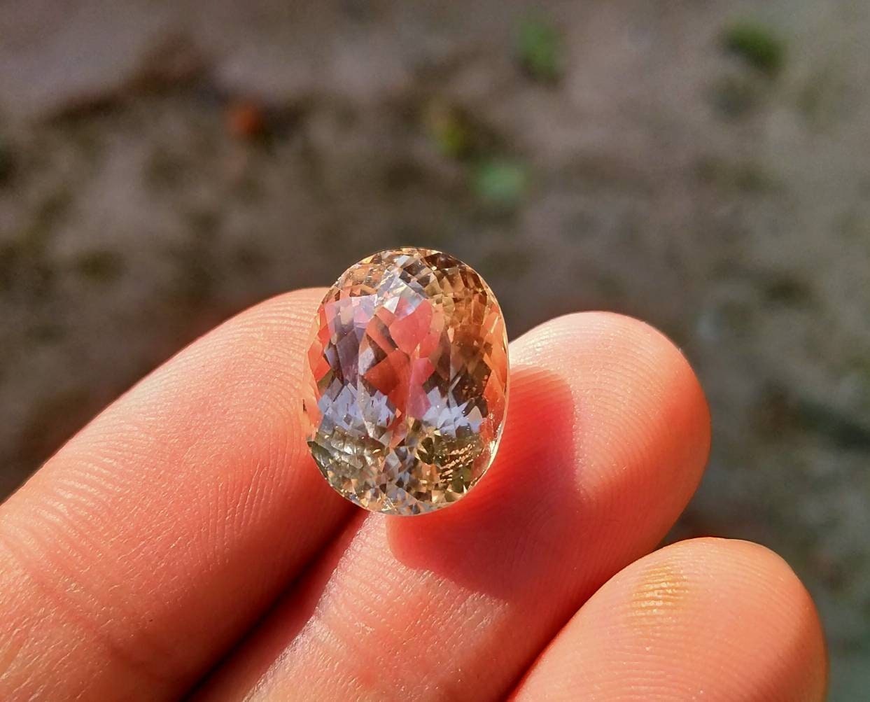 ARSAA GEMS AND MINERALSNatural top quality beautiful Faceted 12 carats kunzite gem - Premium  from ARSAA GEMS AND MINERALS - Just $36.00! Shop now at ARSAA GEMS AND MINERALS