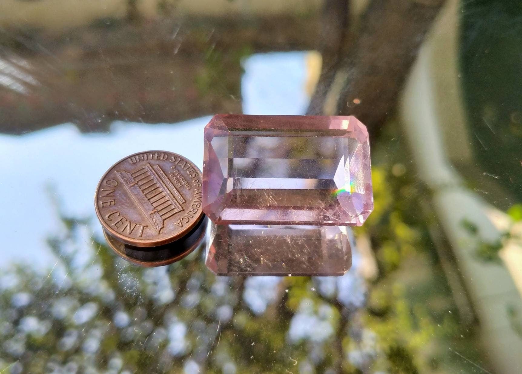 ARSAA GEMS AND MINERALSNatural top quality beautiful Faceted 67 carat flourite gem - Premium  from ARSAA GEMS AND MINERALS - Just $67.00! Shop now at ARSAA GEMS AND MINERALS
