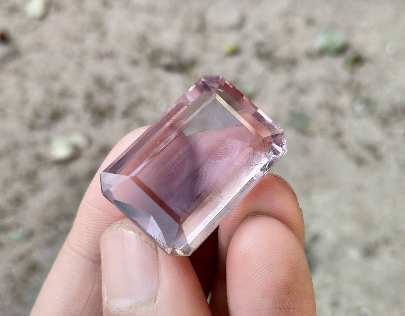 ARSAA GEMS AND MINERALSNatural top quality beautiful Faceted 67 carat flourite gem - Premium  from ARSAA GEMS AND MINERALS - Just $67.00! Shop now at ARSAA GEMS AND MINERALS