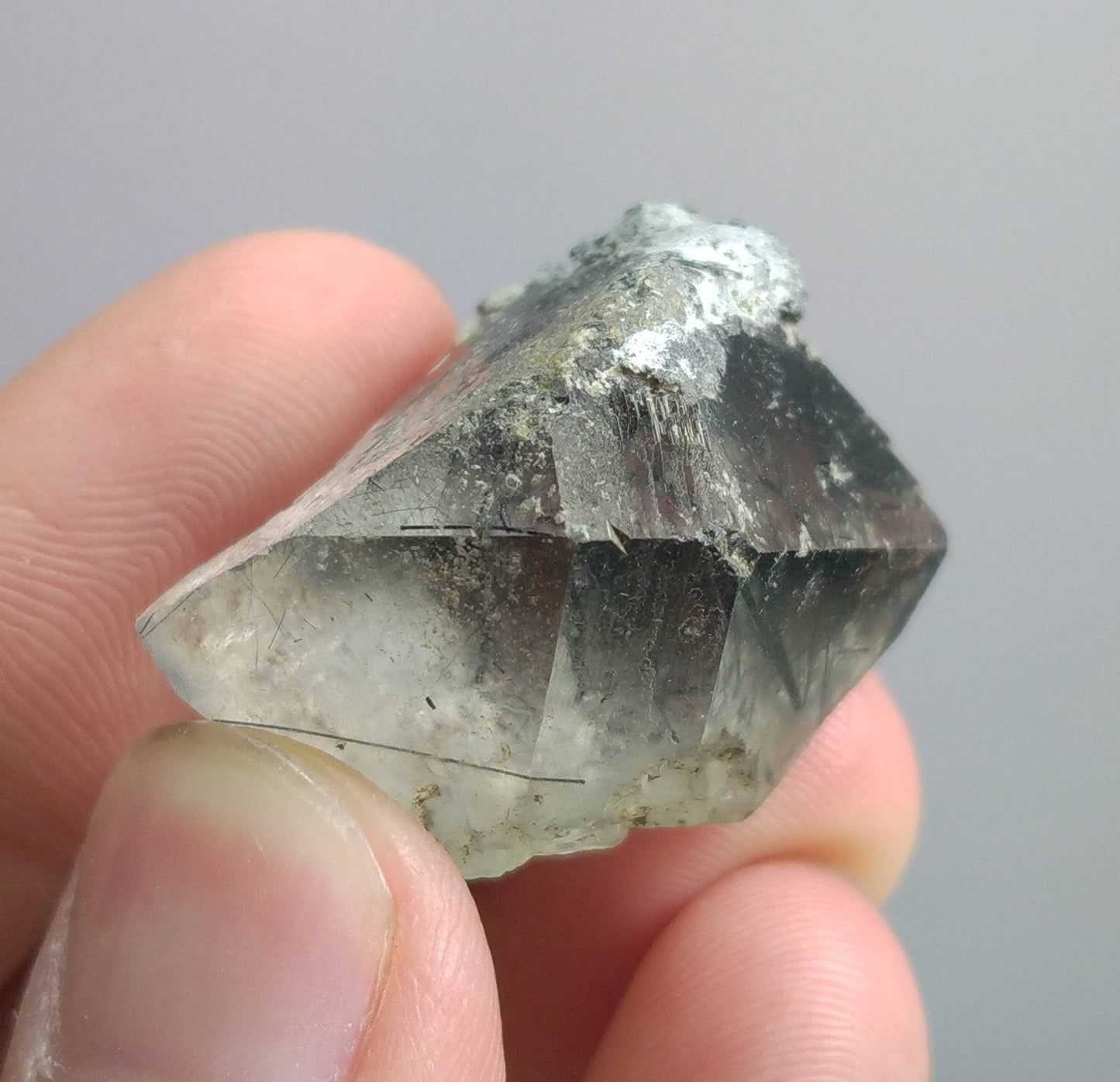 ARSAA GEMS AND MINERALSNatural top quality beautiful 14.2 grams terminated Aegirine included quartz crystal - Premium  from ARSAA GEMS AND MINERALS - Just $25.00! Shop now at ARSAA GEMS AND MINERALS