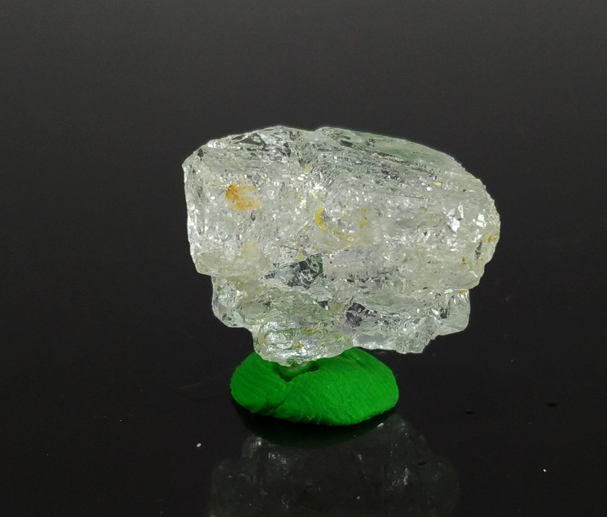 ARSAA GEMS AND MINERALSEtched gemmy clear transparent white Beryl crystal from Skardu GilgitBaltistan Pakistan, weight 4.6 grams - Premium  from ARSAA GEMS AND MINERALS - Just $23.00! Shop now at ARSAA GEMS AND MINERALS