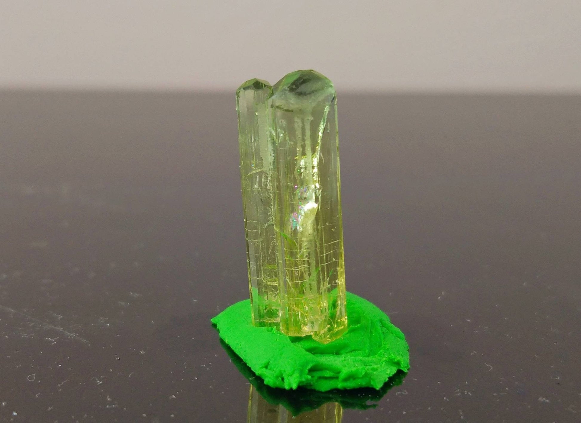 ARSAA GEMS AND MINERALSBicolor twin terminated tourmaline crystal 2.5 grams weight from Africa - Premium  from ARSAA GEMS AND MINERALS - Just $50.00! Shop now at ARSAA GEMS AND MINERALS