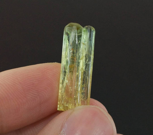 ARSAA GEMS AND MINERALSBicolor twin terminated tourmaline crystal 2.5 grams weight from Africa - Premium  from ARSAA GEMS AND MINERALS - Just $50.00! Shop now at ARSAA GEMS AND MINERALS