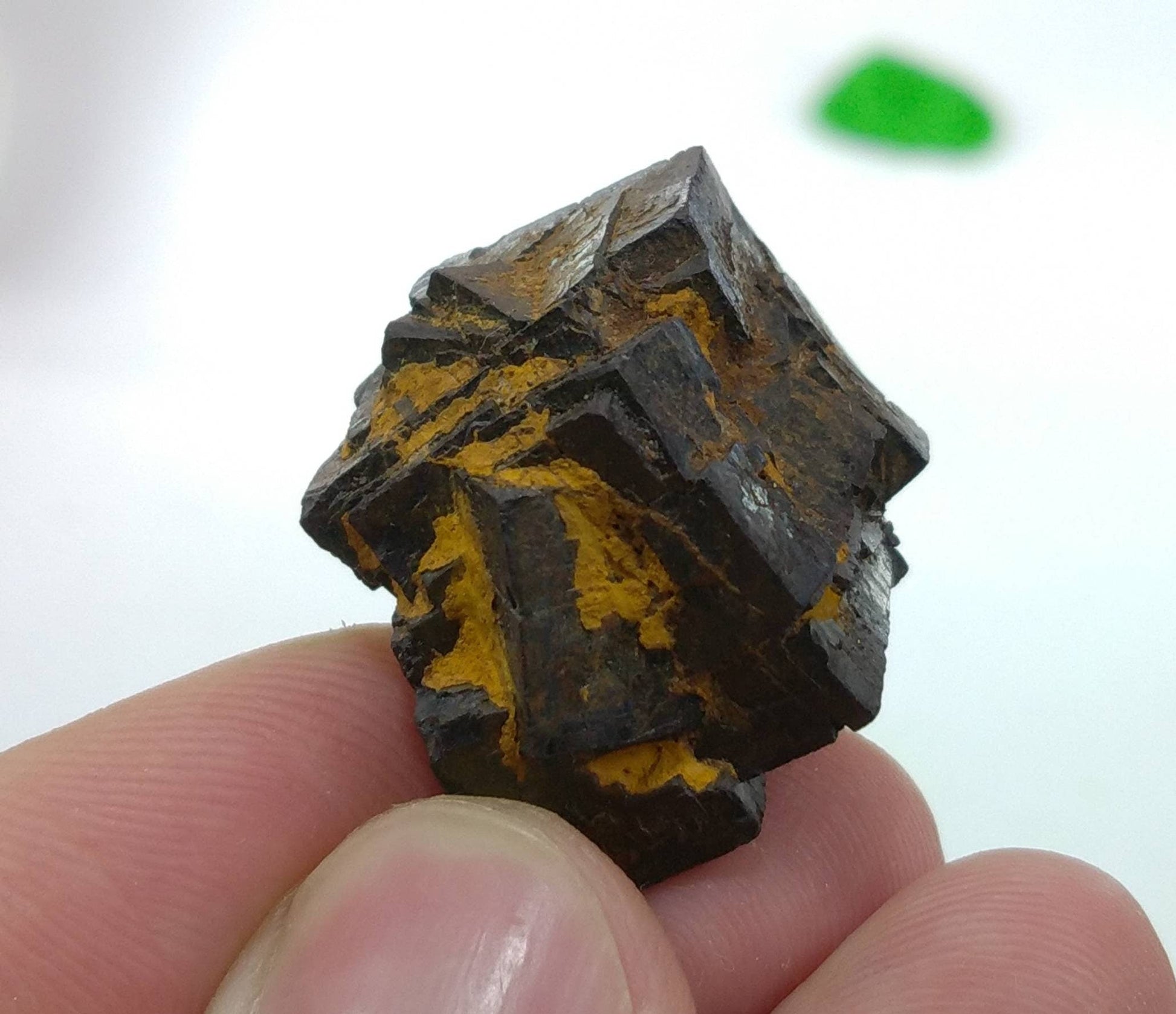 ARSAA GEMS AND MINERALSNatural cubic beautiful limonite after pyrite pseudomorph crystal from Pakistan, weight 20.1 grams - Premium  from ARSAA GEMS AND MINERALS - Just $25.00! Shop now at ARSAA GEMS AND MINERALS