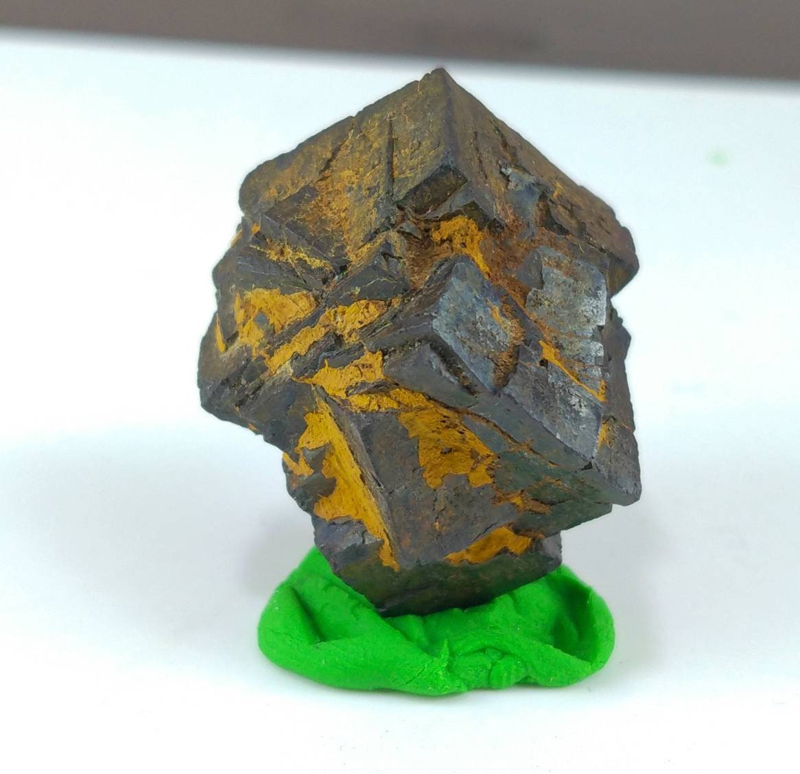 ARSAA GEMS AND MINERALSNatural cubic beautiful limonite after pyrite pseudomorph crystal from Pakistan, weight 20.1 grams - Premium  from ARSAA GEMS AND MINERALS - Just $25.00! Shop now at ARSAA GEMS AND MINERALS