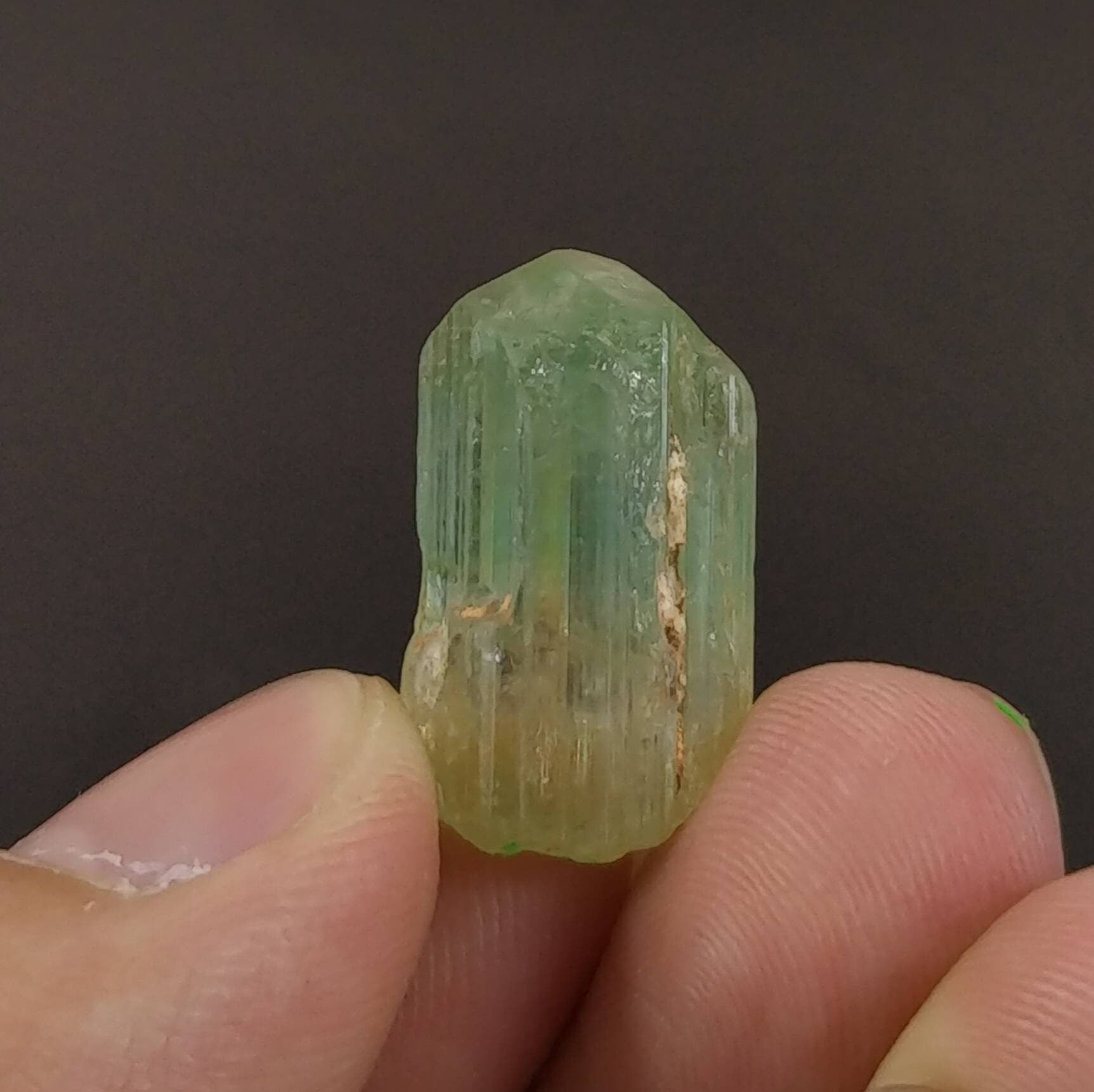 ARSAA GEMS AND MINERALSBicolor terminated tourmaline crystal 5.3 grams weight from Africa - Premium  from ARSAA GEMS AND MINERALS - Just $75.00! Shop now at ARSAA GEMS AND MINERALS