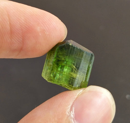 ARSAA GEMS AND MINERALSTop Quality beautiful natural 2.8 gram terminated green Tourmaline crystal from Africa - Premium  from ARSAA GEMS AND MINERALS - Just $28.00! Shop now at ARSAA GEMS AND MINERALS