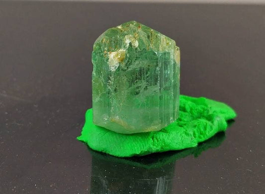 ARSAA GEMS AND MINERALSFine Quality beautiful natural 14.1 gram terminated green Tourmaline crystal from Africa - Premium  from ARSAA GEMS AND MINERALS - Just $130.00! Shop now at ARSAA GEMS AND MINERALS