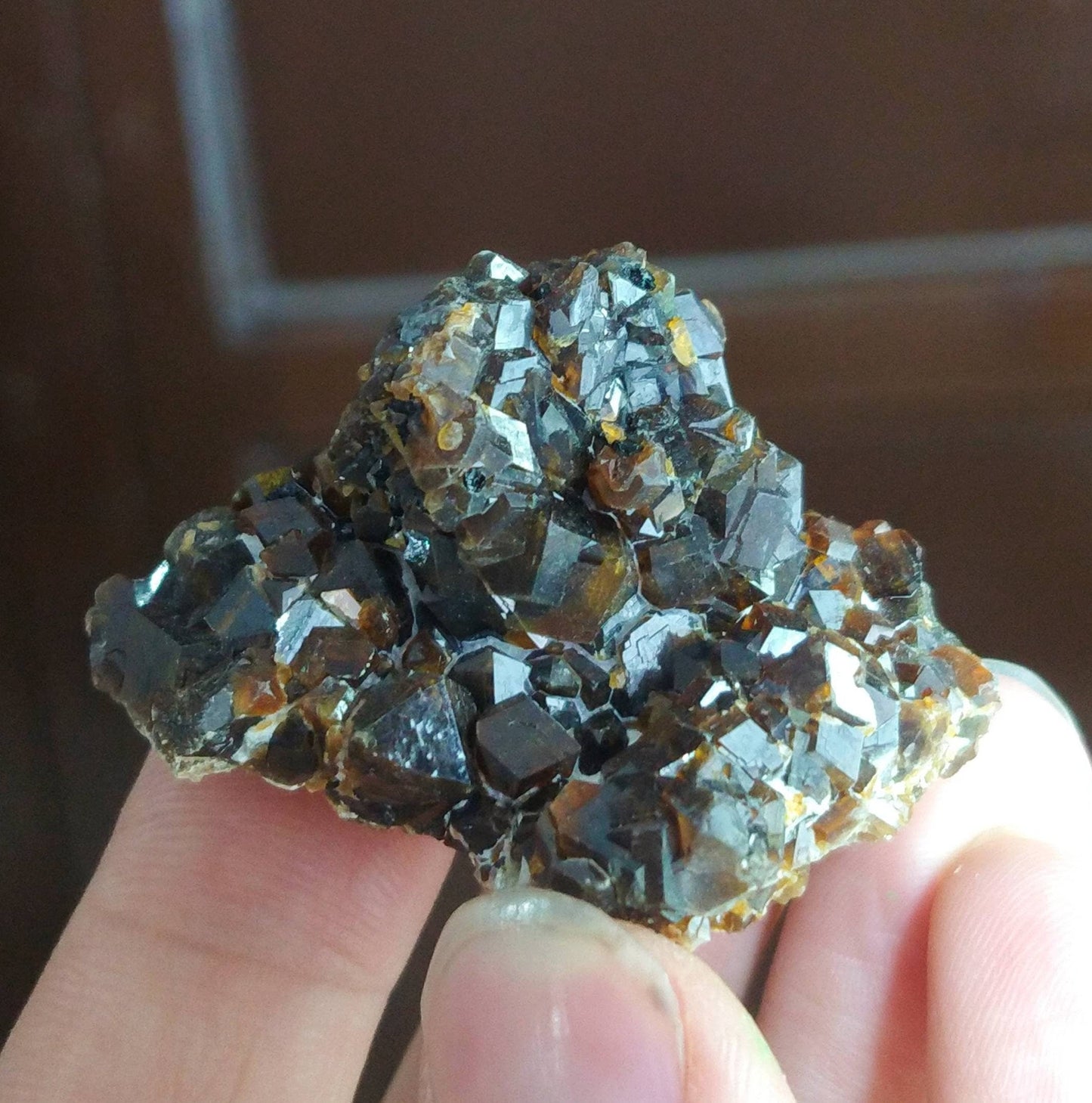 ARSAA GEMS AND MINERALSNatural good quality beautiful 41.7 grams andradite garnet cluster from Balochistan Pakistan - Premium  from ARSAA GEMS AND MINERALS - Just $40.00! Shop now at ARSAA GEMS AND MINERALS
