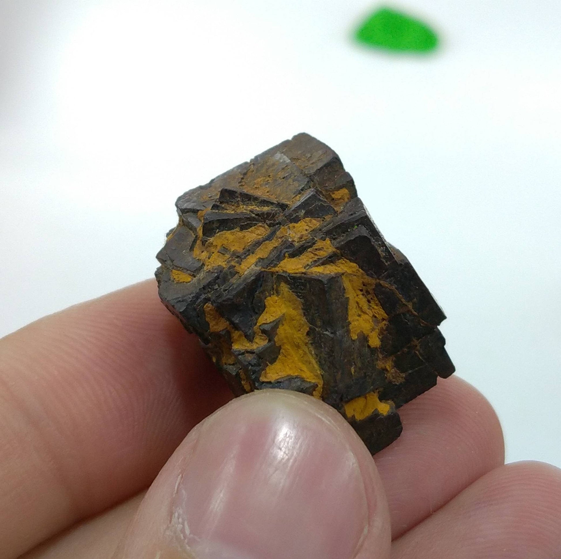 ARSAA GEMS AND MINERALSNatural cubic beautiful limonite after pyrite pseudomorph crystal from Pakistan, weight 20.1 grams - Premium  from ARSAA GEMS AND MINERALS - Just $25.00! Shop now at ARSAA GEMS AND MINERALS