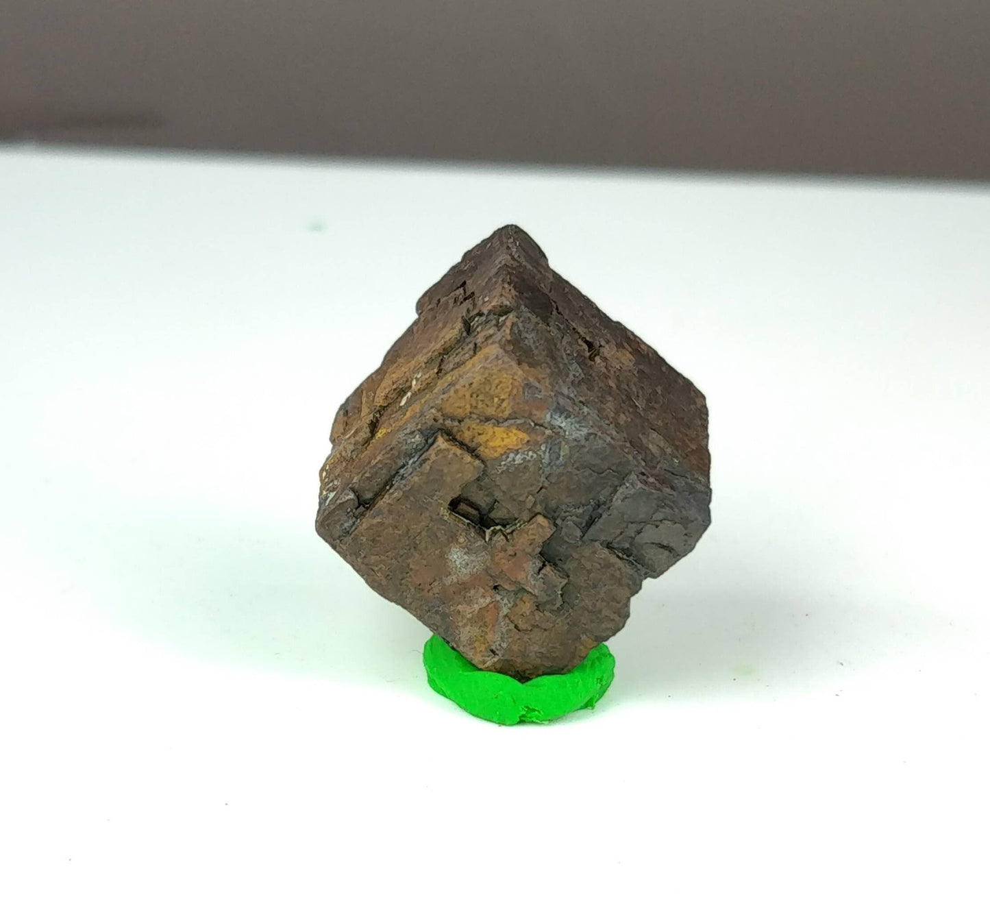 ARSAA GEMS AND MINERALSNatural cubic beautiful limonite after pyrite pseudomorph crystal from Pakistan, weight 12.4 grams - Premium  from ARSAA GEMS AND MINERALS - Just $20.00! Shop now at ARSAA GEMS AND MINERALS