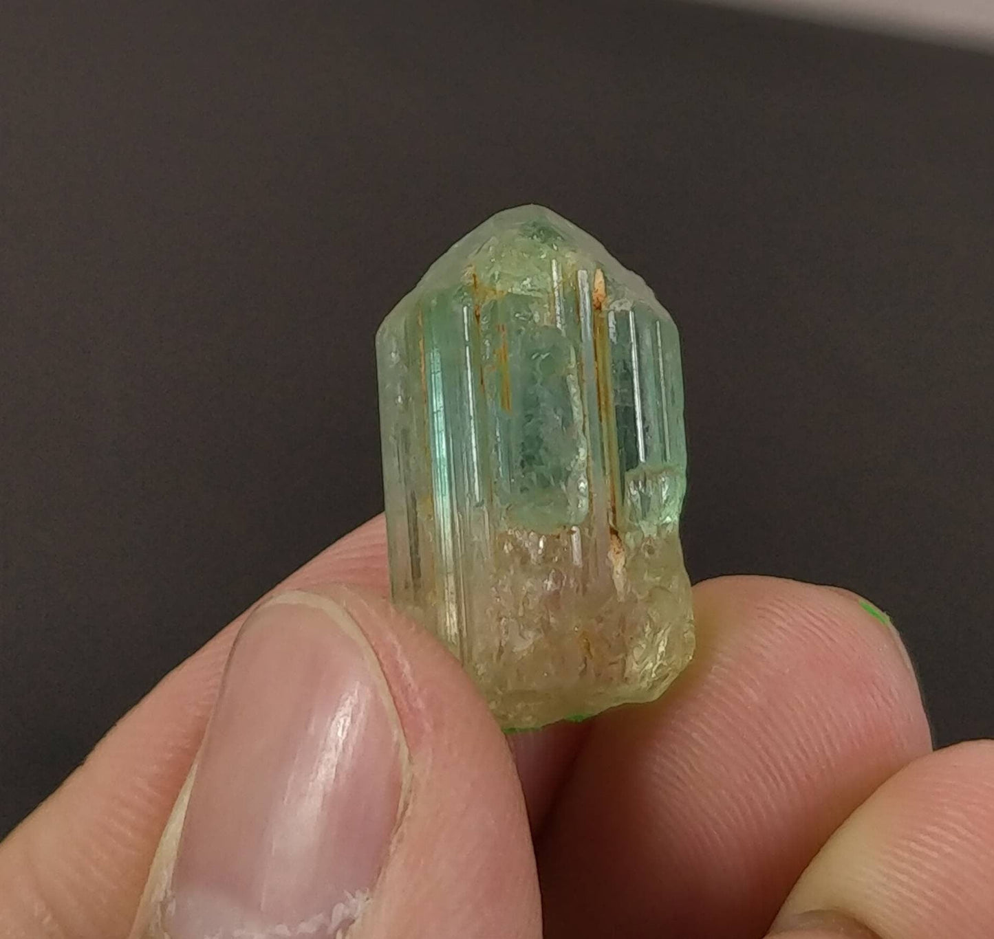 ARSAA GEMS AND MINERALSBicolor terminated tourmaline crystal 5.3 grams weight from Africa - Premium  from ARSAA GEMS AND MINERALS - Just $75.00! Shop now at ARSAA GEMS AND MINERALS