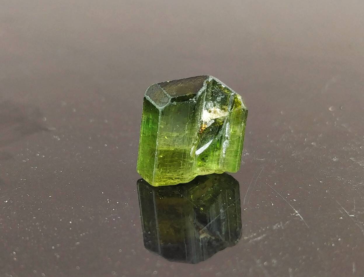 ARSAA GEMS AND MINERALSTop Quality beautiful natural 2.8 gram terminated green Tourmaline crystal from Africa - Premium  from ARSAA GEMS AND MINERALS - Just $28.00! Shop now at ARSAA GEMS AND MINERALS