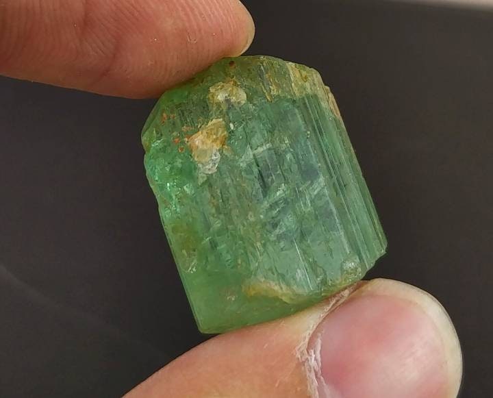 ARSAA GEMS AND MINERALSFine Quality beautiful natural 14.1 gram terminated green Tourmaline crystal from Africa - Premium  from ARSAA GEMS AND MINERALS - Just $130.00! Shop now at ARSAA GEMS AND MINERALS