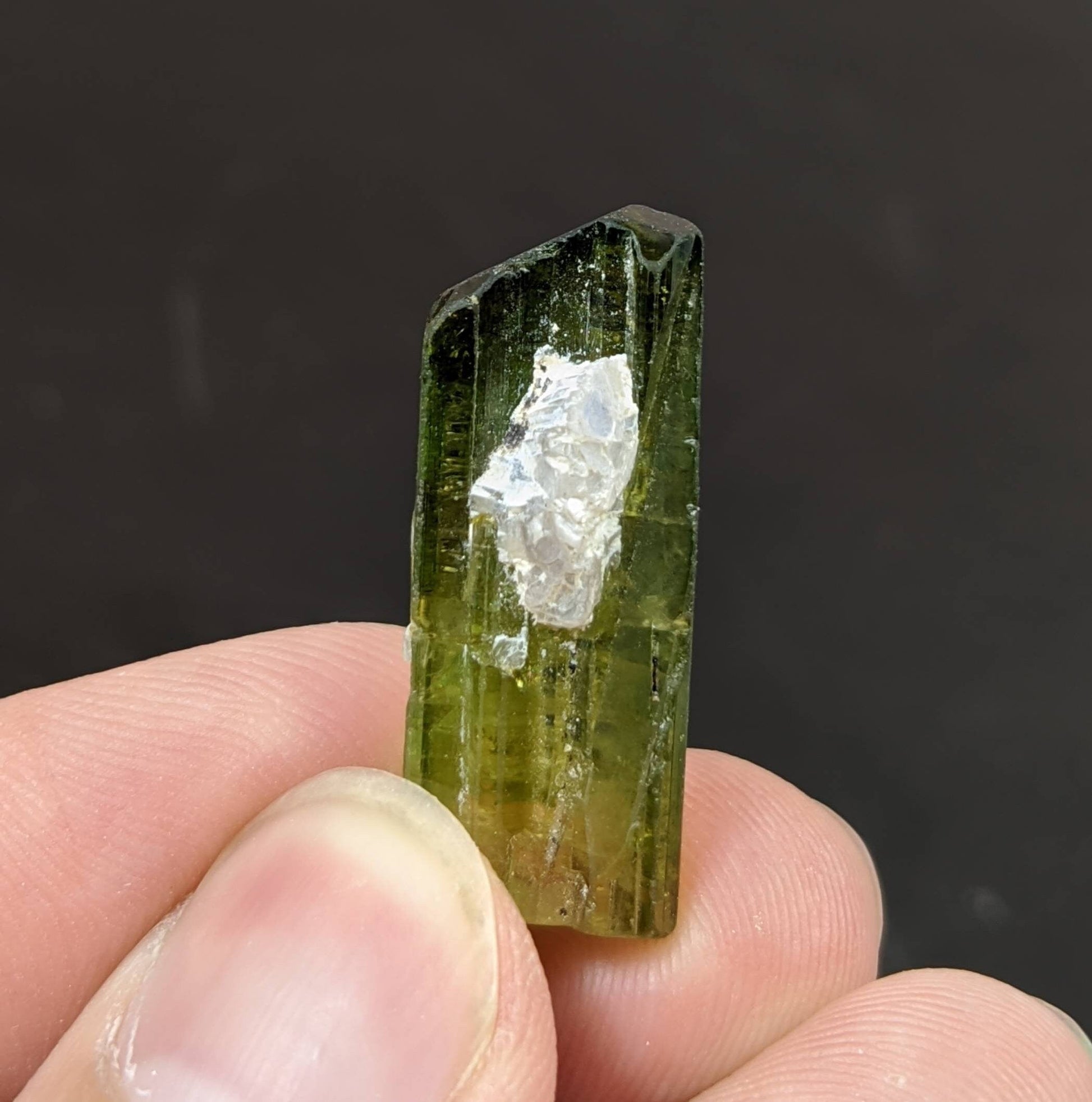 ARSAA GEMS AND MINERALSFine Quality beautiful natural 4.9 gram terminated green Tourmaline crystal from Africa - Premium  from ARSAA GEMS AND MINERALS - Just $49.00! Shop now at ARSAA GEMS AND MINERALS