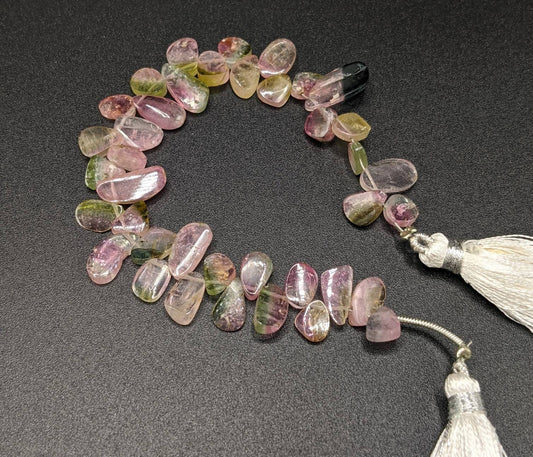 ARSAA GEMS AND MINERALSTop quality beautiful 10.5 grams watermelon tourmaline pear shape  beads string from Afghanistan - Premium  from ARSAA GEMS AND MINERALS - Just $100.00! Shop now at ARSAA GEMS AND MINERALS