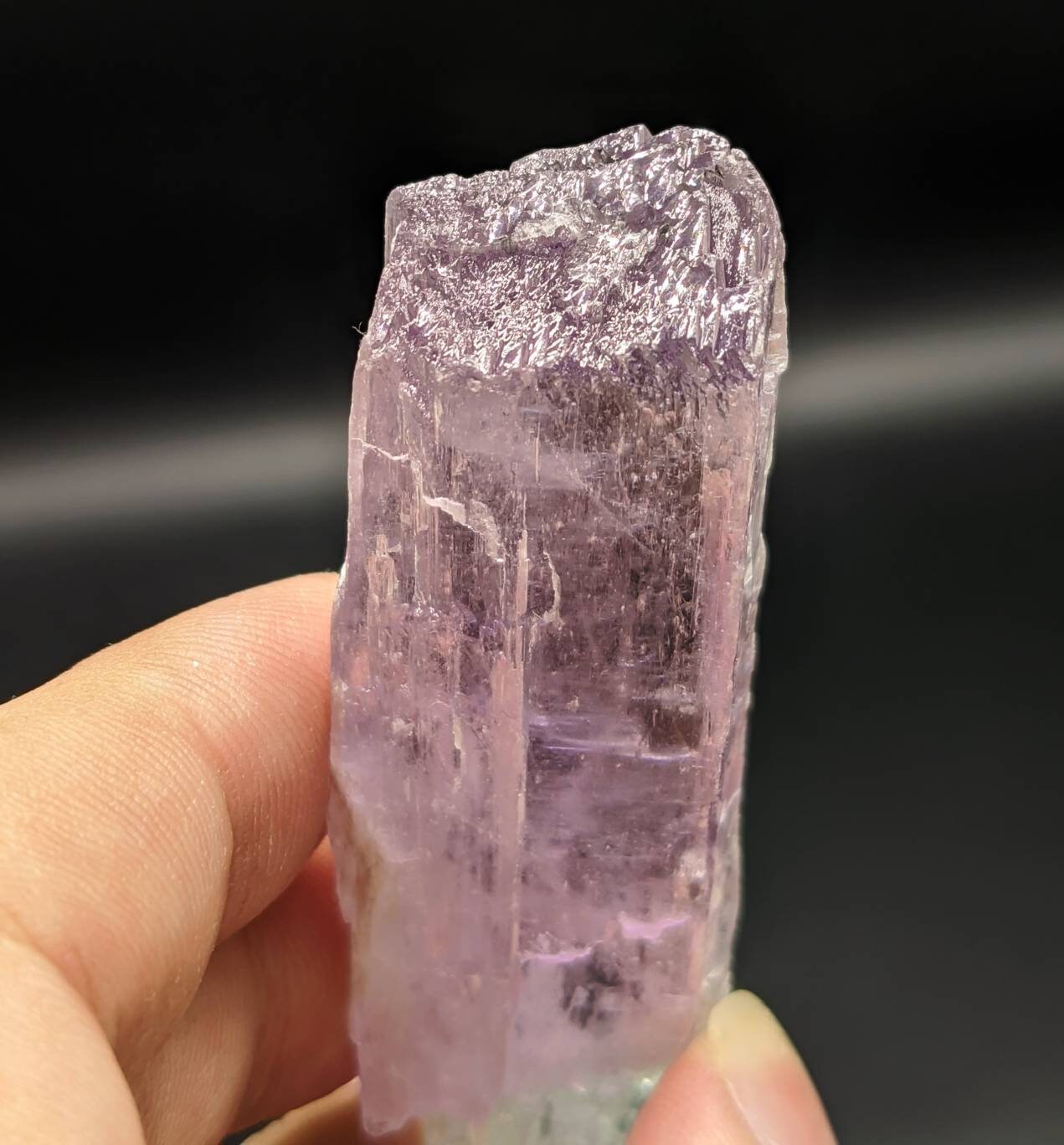 ARSAA GEMS AND MINERALSNatural fine quality uv reactive aesthetic 42.5 grams  clear purple lustrous kunzite crystal from Afghanistan - Premium  from ARSAA GEMS AND MINERALS - Just $42.00! Shop now at ARSAA GEMS AND MINERALS