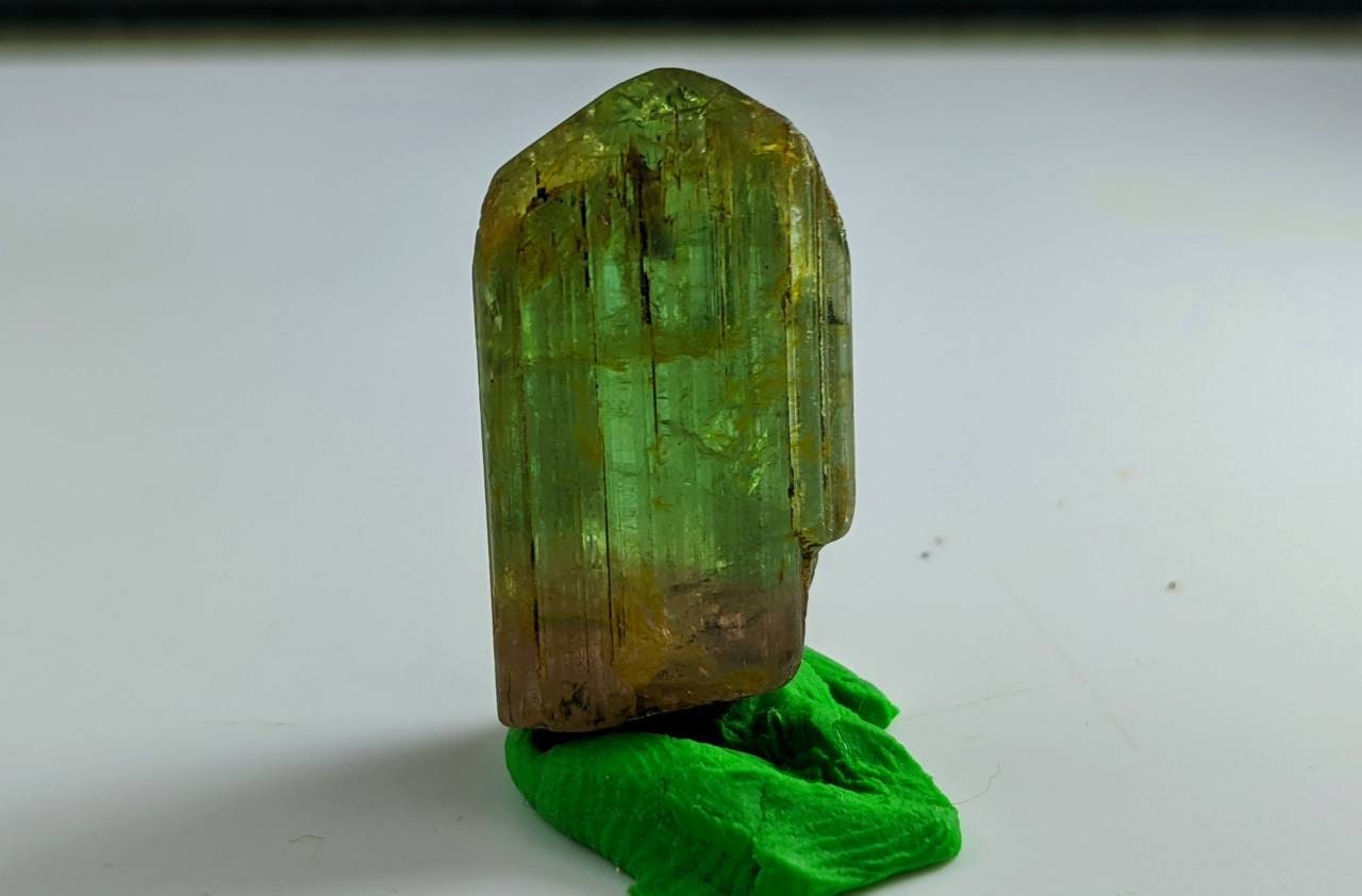 ARSAA GEMS AND MINERALSBicolor terminated tourmaline crystal 6 grams weight from Africa - Premium  from ARSAA GEMS AND MINERALS - Just $60.00! Shop now at ARSAA GEMS AND MINERALS