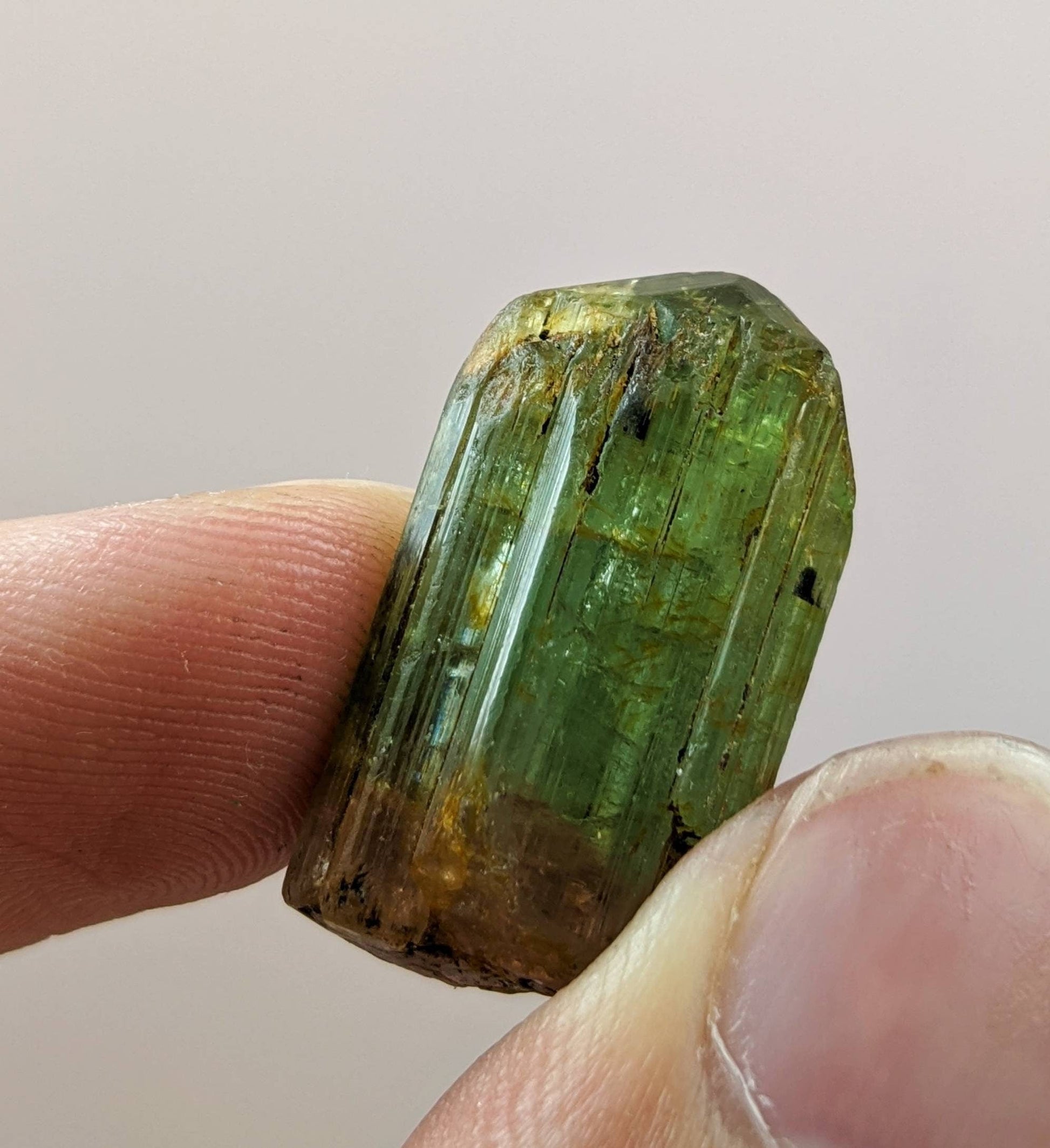 ARSAA GEMS AND MINERALSBicolor terminated tourmaline crystal 6 grams weight from Africa - Premium  from ARSAA GEMS AND MINERALS - Just $60.00! Shop now at ARSAA GEMS AND MINERALS