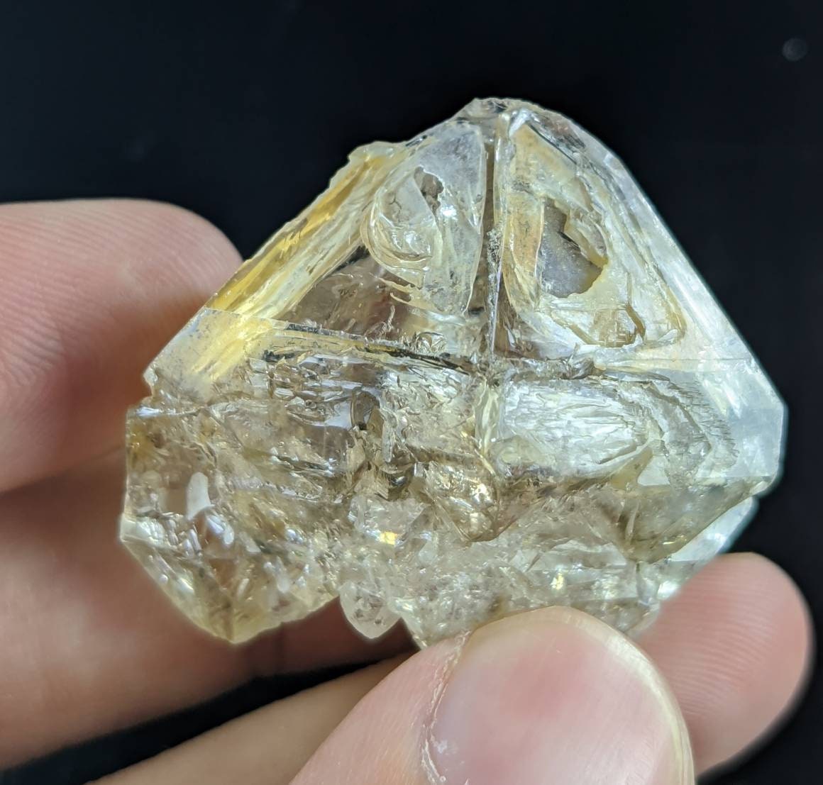 ARSAA GEMS AND MINERALSNatural fine quality aesthetic 26.8 grams terminated clay included Window Quartz cluster from Pakistan - Premium  from ARSAA GEMS AND MINERALS - Just $40.00! Shop now at ARSAA GEMS AND MINERALS