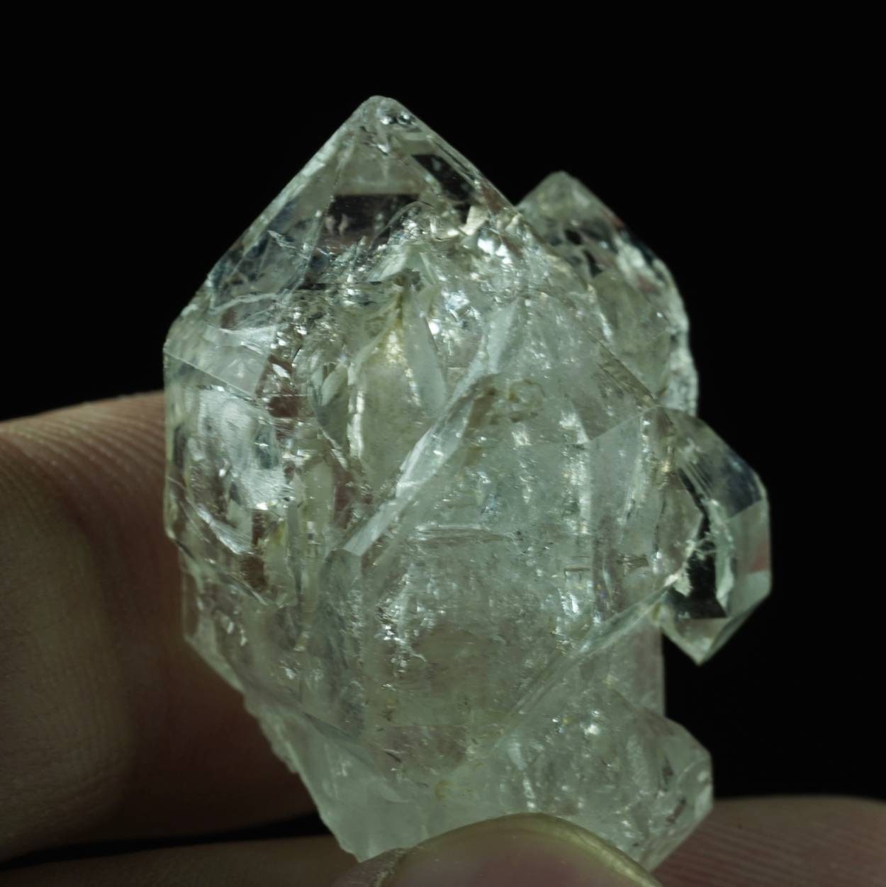 ARSAA GEMS AND MINERALSNatural fine quality aesthetic 15.3 grams terminated clay included Window Quartz cluster from Pakistan - Premium  from ARSAA GEMS AND MINERALS - Just $30.00! Shop now at ARSAA GEMS AND MINERALS